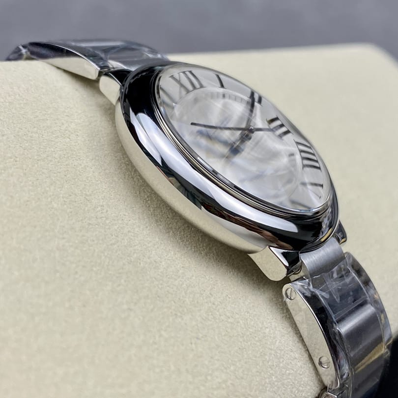 Fake Cartier Watch Ballon Bleu de Cartier Steel 36mm Silver Dial WSBB0048 mechanical movement 3KF(1:1 replica) - Top club