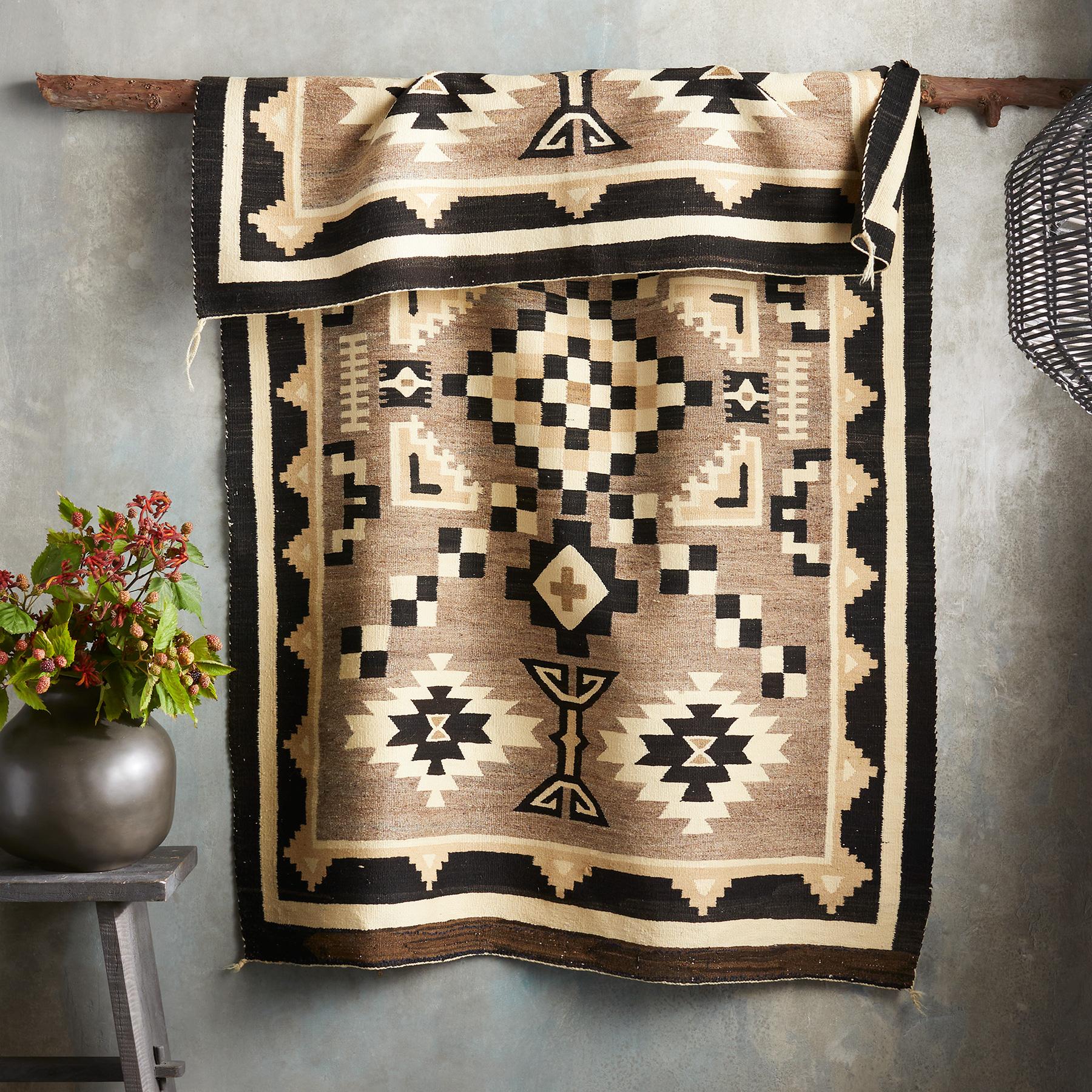 1930s Two Grey Hills Weaving - Sundance Clothing