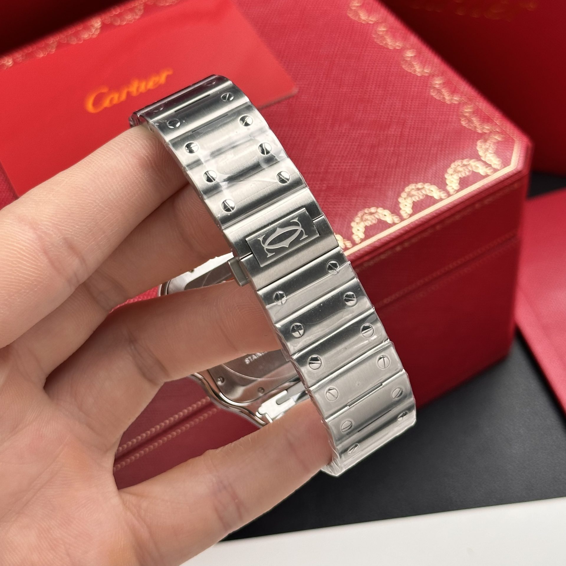 Cartier Replica 1:1 Watch Santos de Cartier WSSA0018 BV Factory 39.8mm - Top club