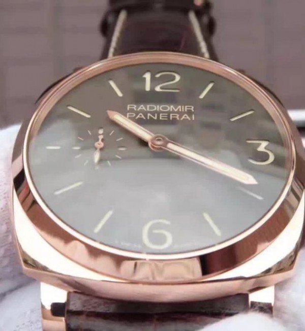 Replica Panerai XF PAM513 Brown Leather Strap P.999 - Elite Watch Atelier