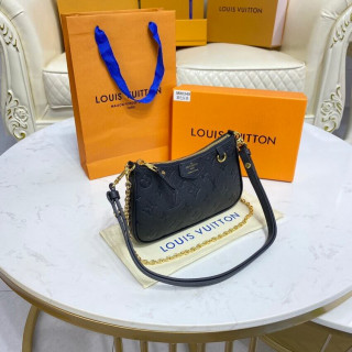 Louis Vuitton Monogram Empreinte Easy Pouch On Strap Black1:1High-quality replica