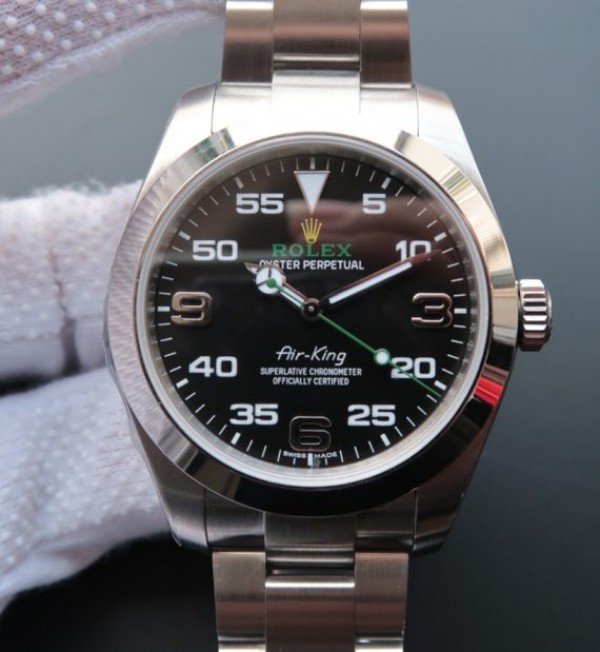 Replica Rolex Air-King 116900 40mm Baselworld 2016 Noob SS Bracelet A2836 - Top club