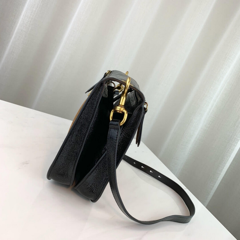 Replica Gucci Ophidia Web Suede Saddle Bag 5236581:1High-quality replica