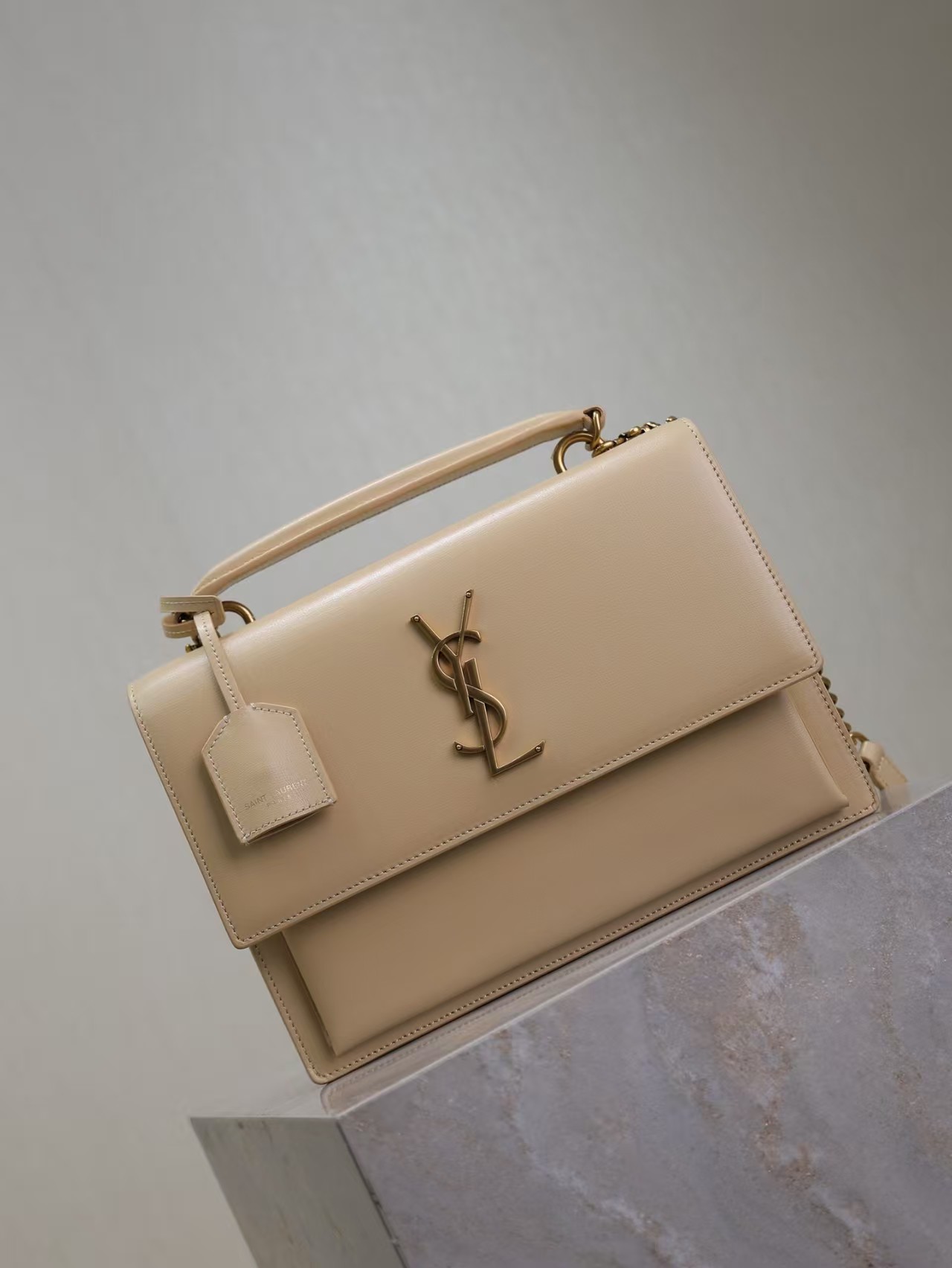 Saint Laurent Sunset Smooth Leather Bag1:1High-quality replica