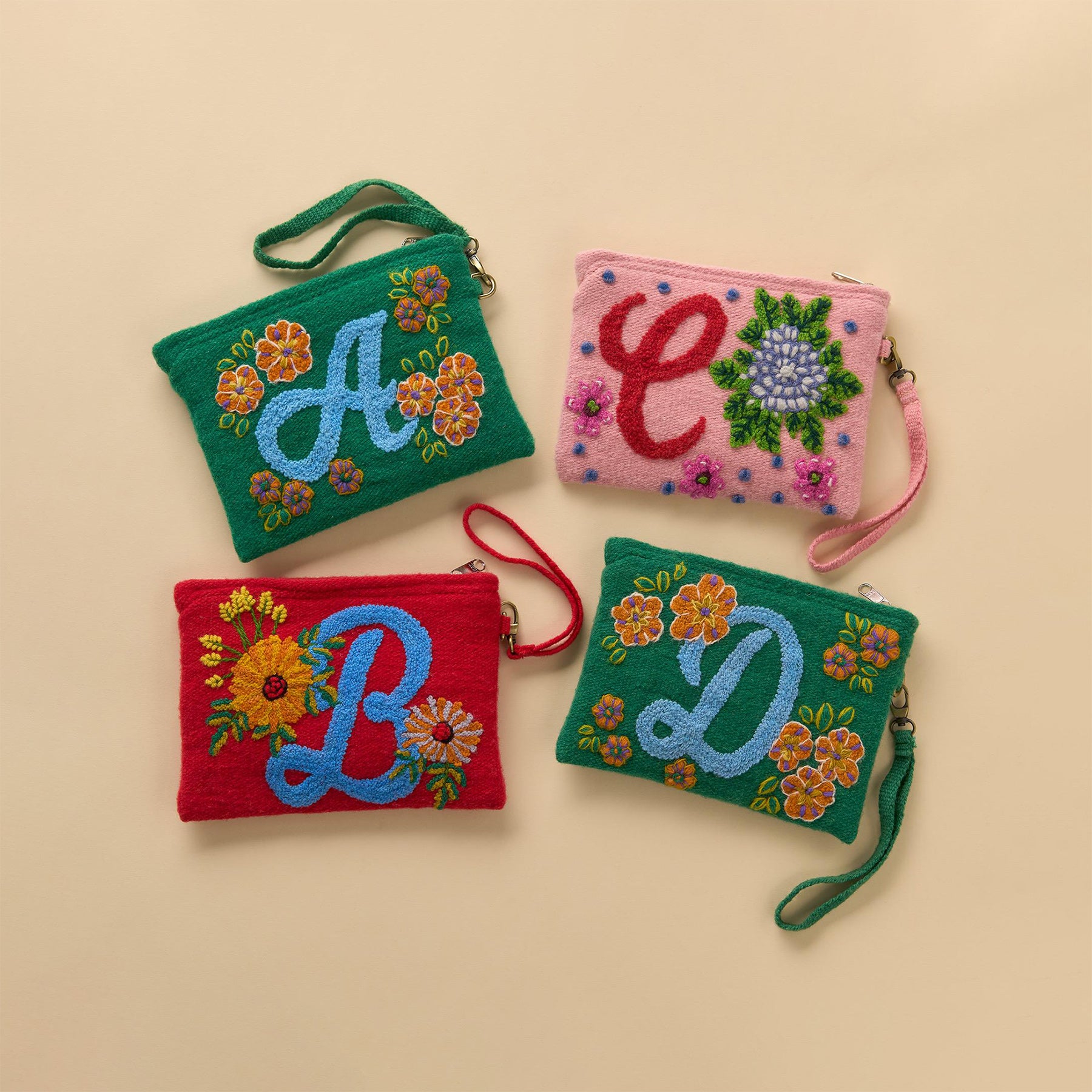 Cursive Letter Pouch - Sundance Clothing