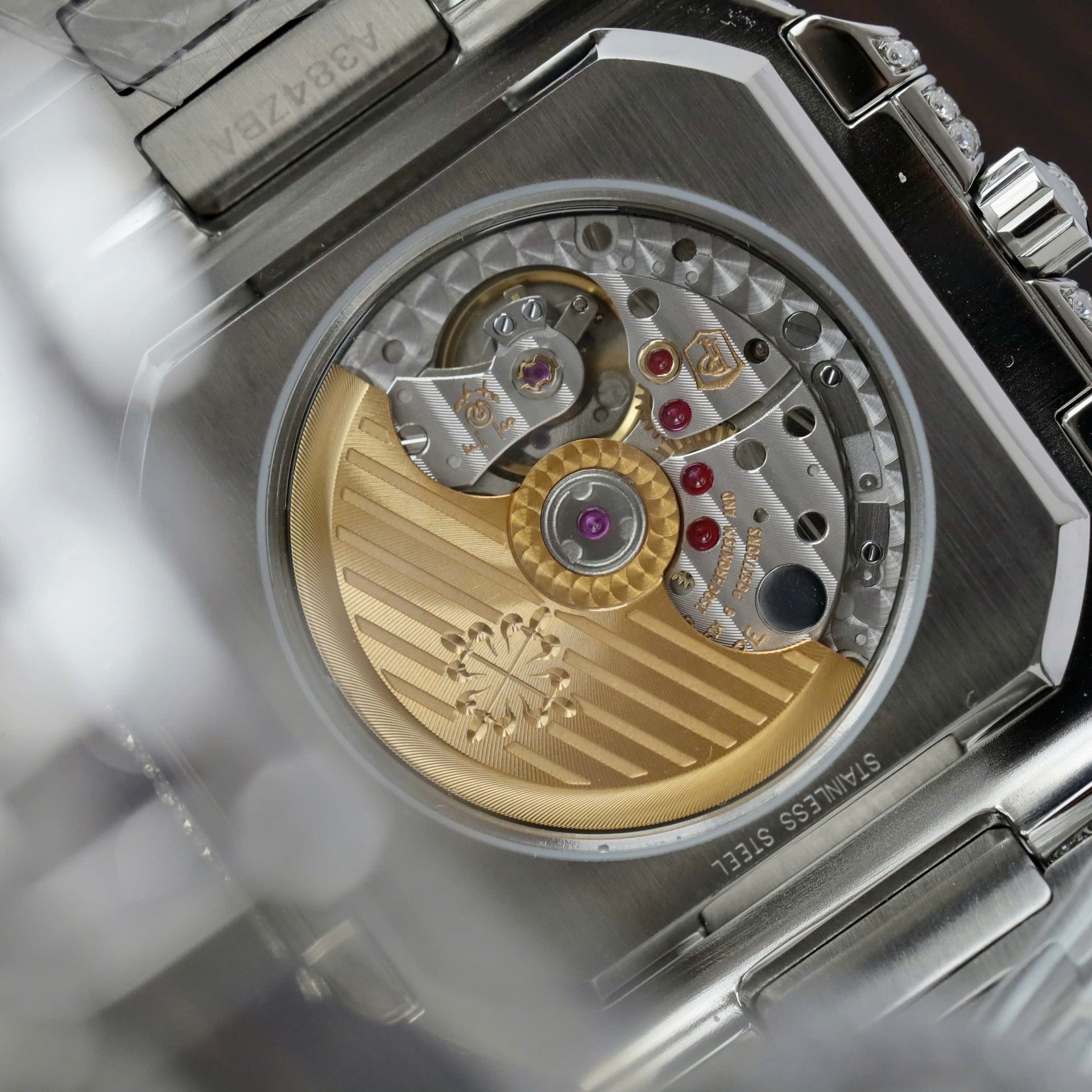 Patek Philippe Cubitus 5821 Copies Watches Diamonds Moissanite Hong Kong Custom 45mm - Top club