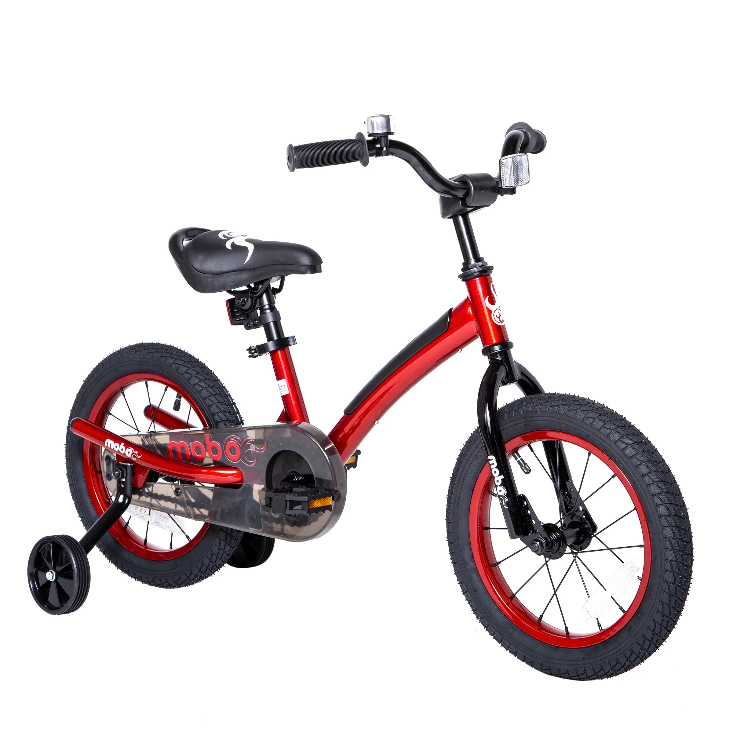 Mobo First Boy's 14" Kids Bike, Ages 3-5 Years Old, Red - Image 2