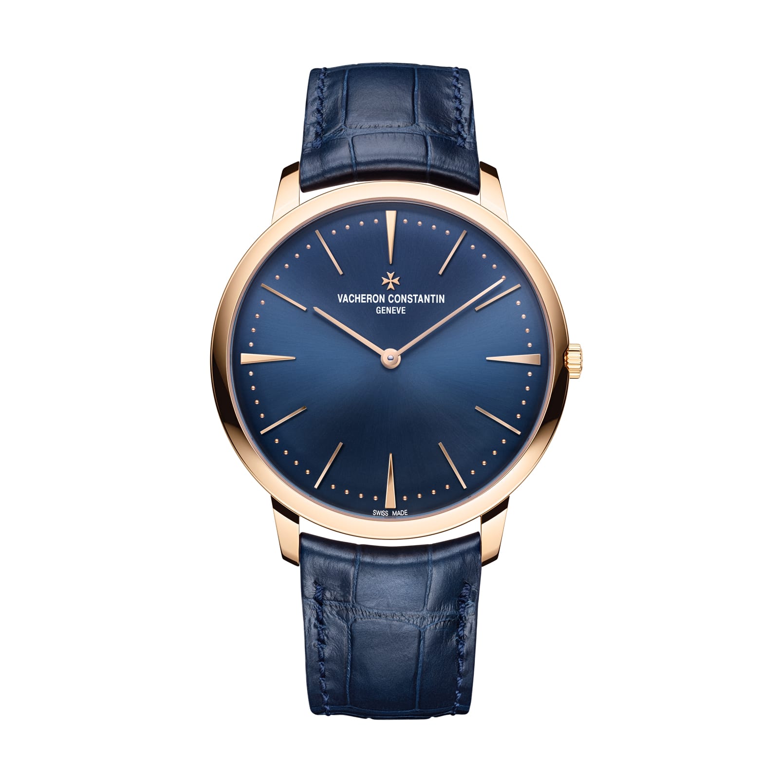Replica Watches Fake Vacheron Constantin Patrimony manual-winding 40 MM PINK GOLD(1:1 replica) - Elite Watch Atelier