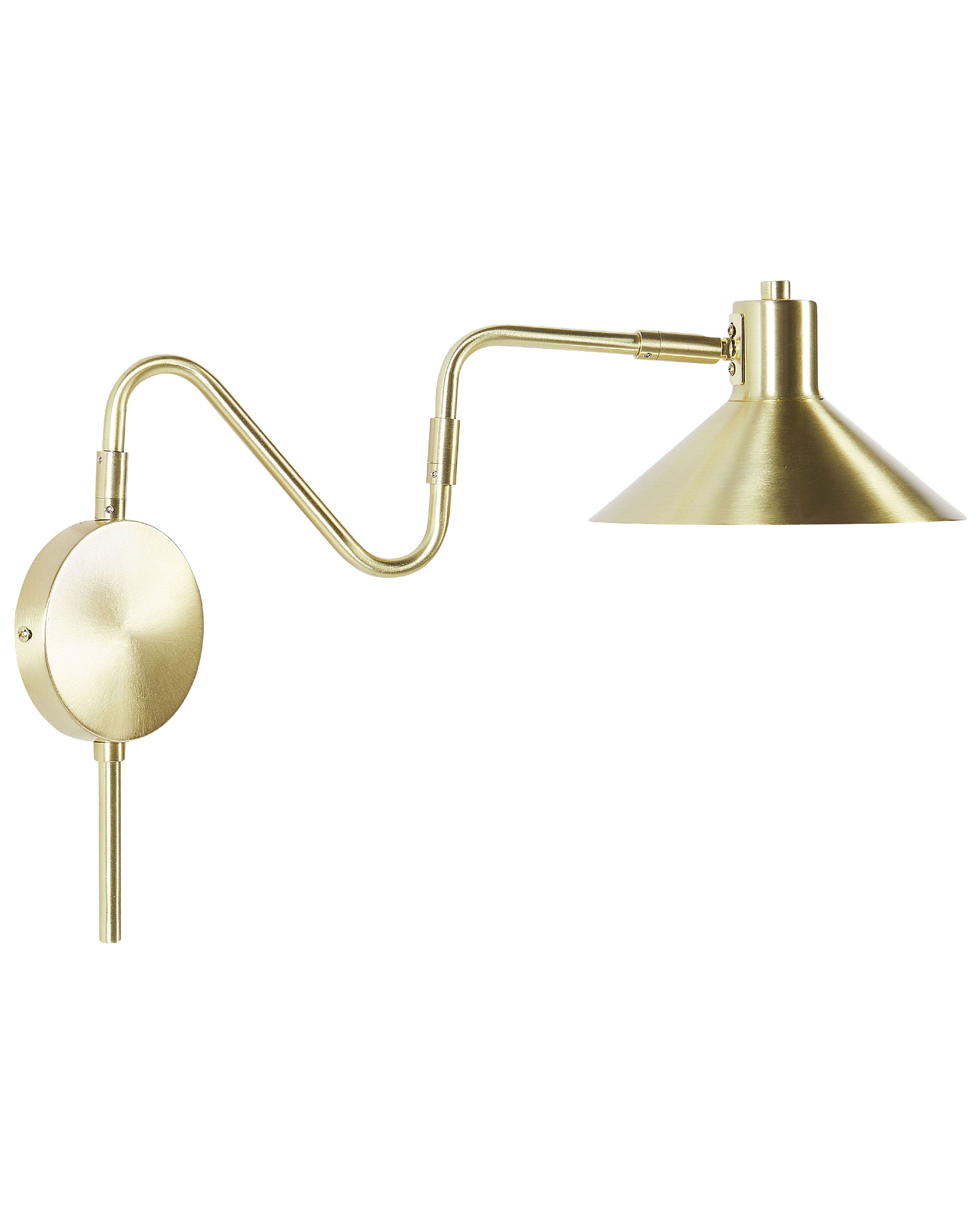 Wall Lamp BALIEM Adjustable Metal Gold