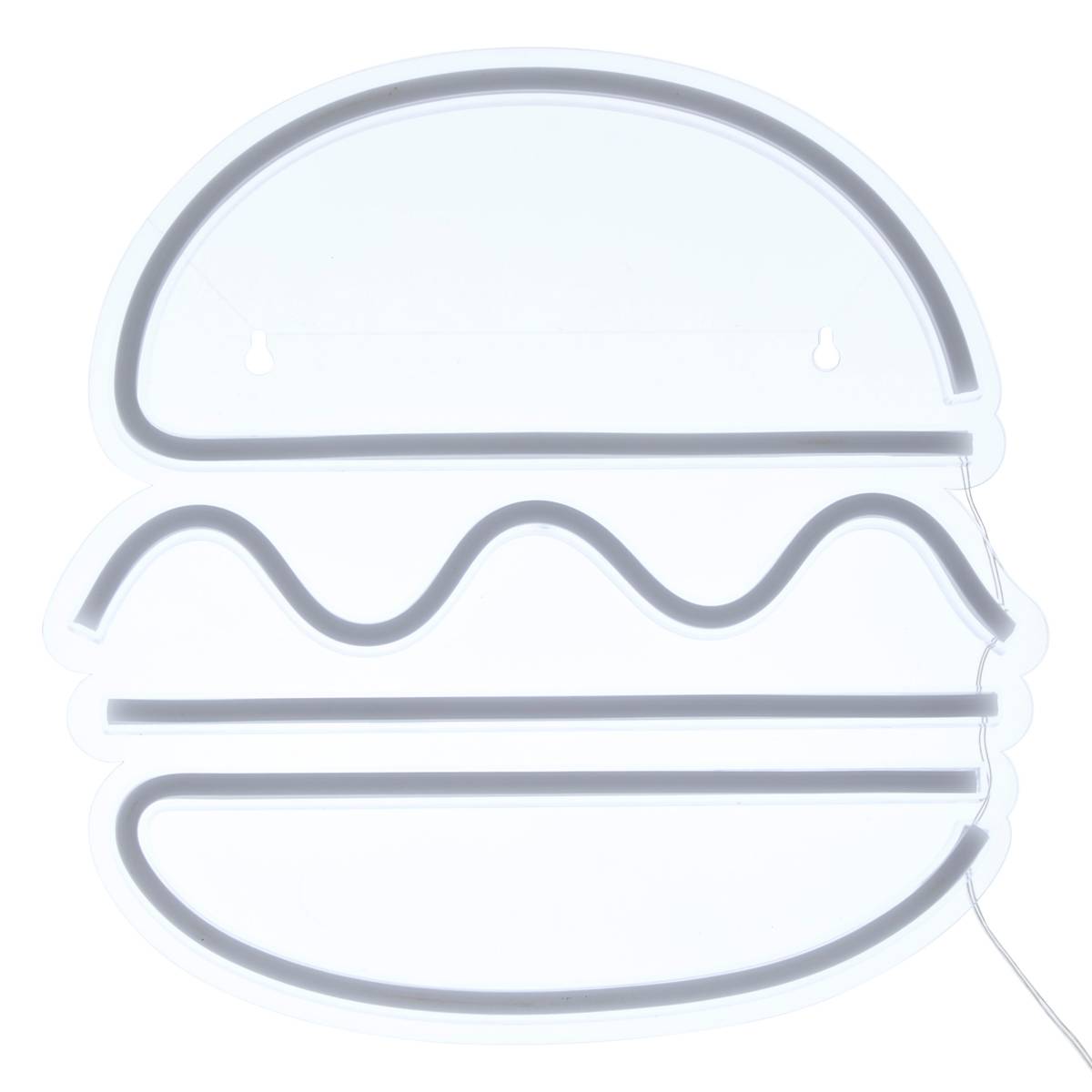 LED Neon "Burger" USB, Multicolor, 30x1.5 cm
