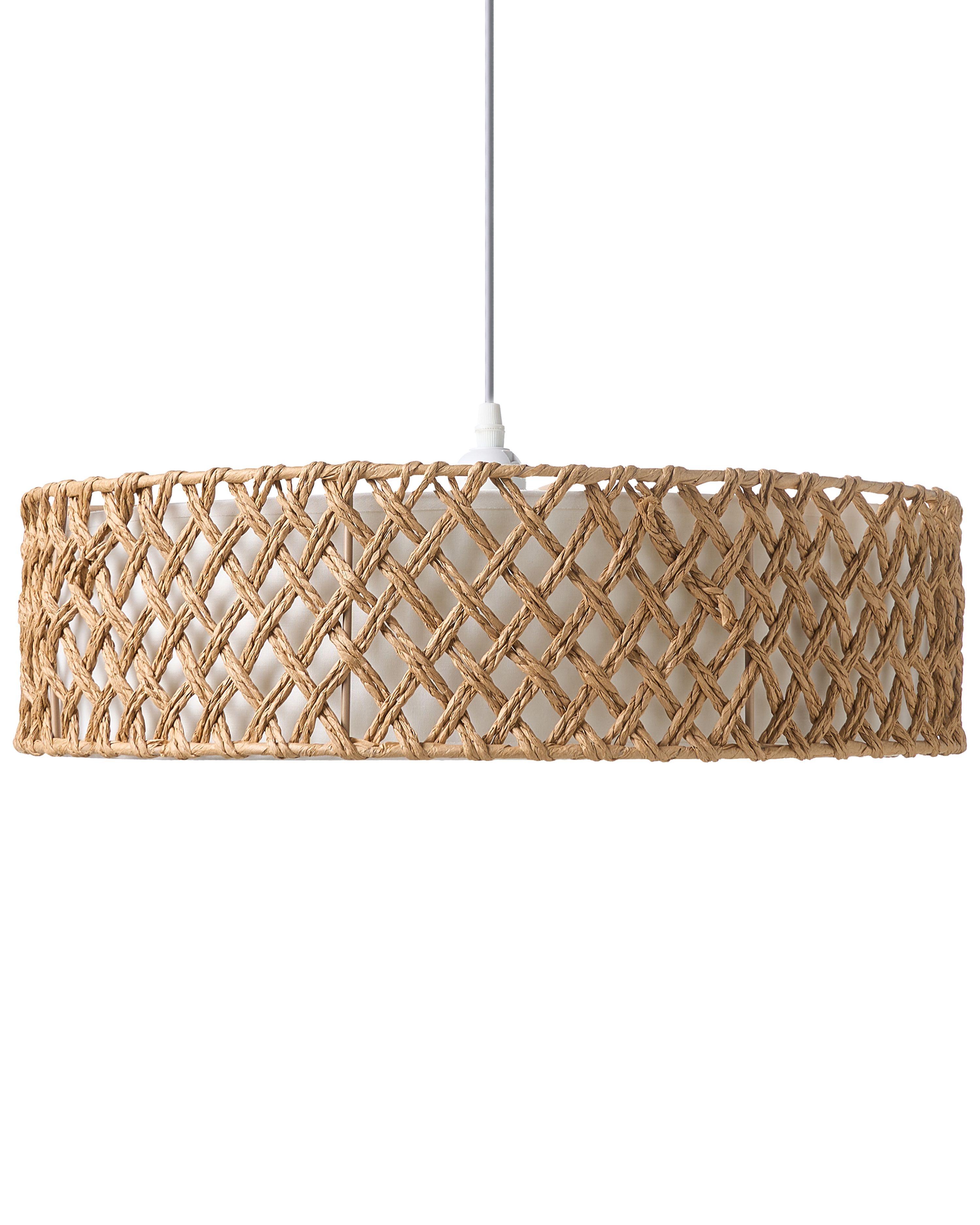 Pendant Lamp BLONDIN Paper Rope Natural