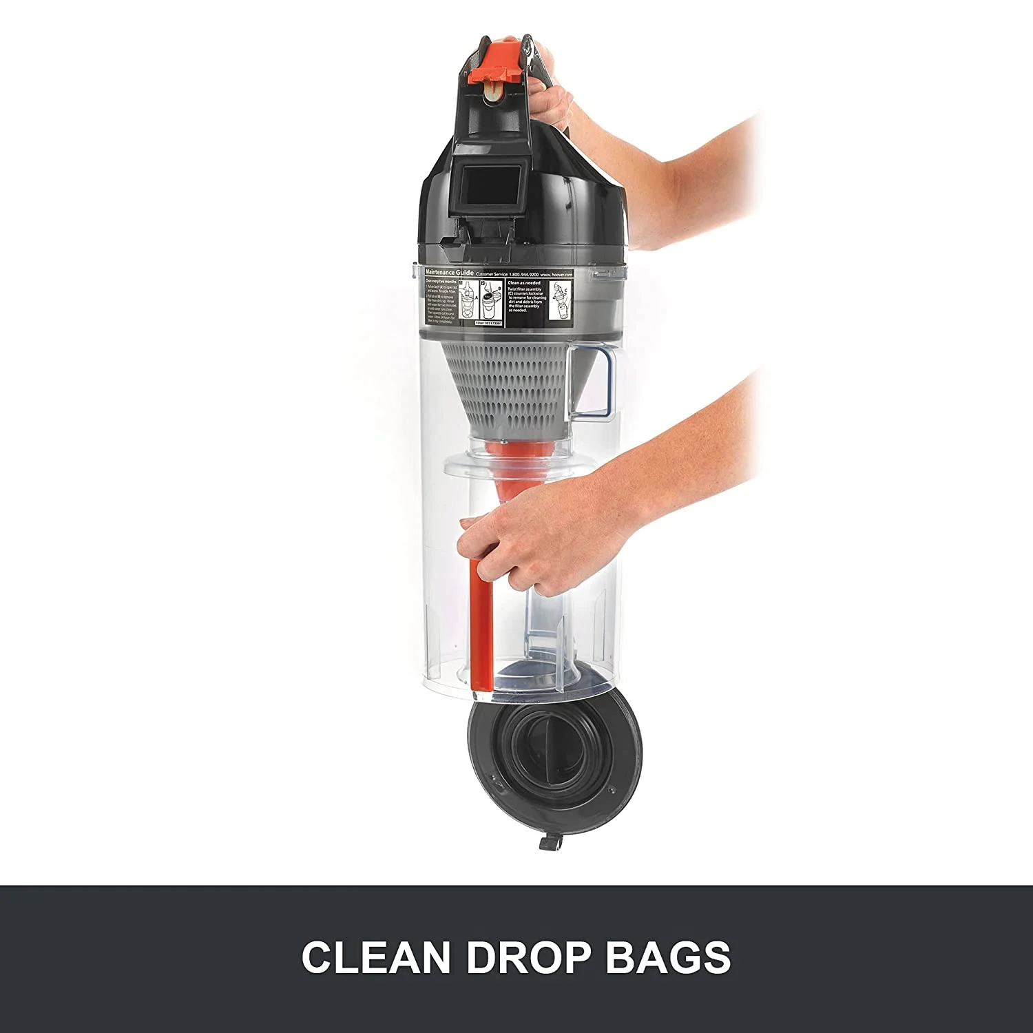 Hoover Commercial TaskVac Bagless Upright Vacuum Cleaner CH53010 - Image 5