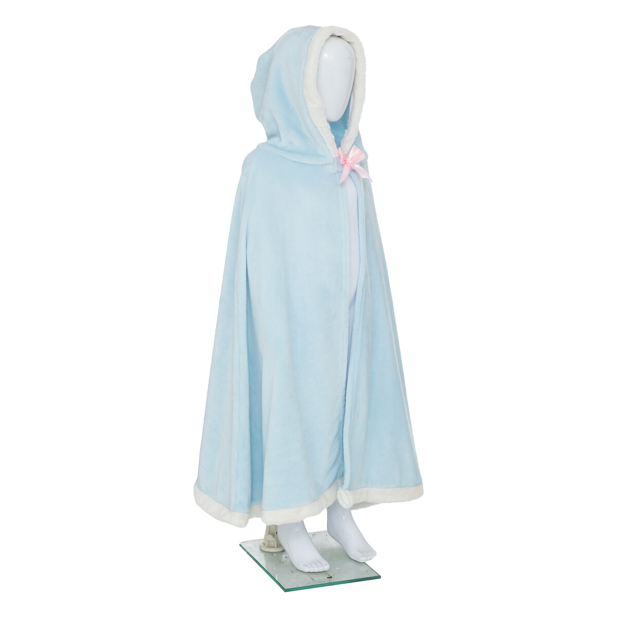 Throw Flannel, light blue, 100x115 cm