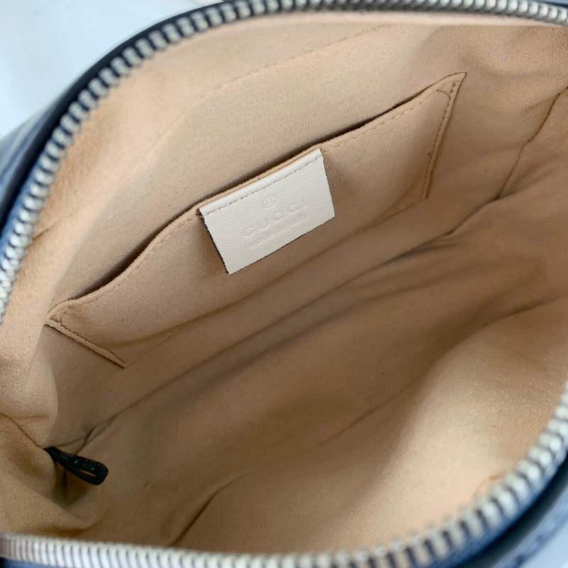 Replica Gucci Gg Marmont Matelasse Mini Bag 448065 Blue1:1High-quality replica