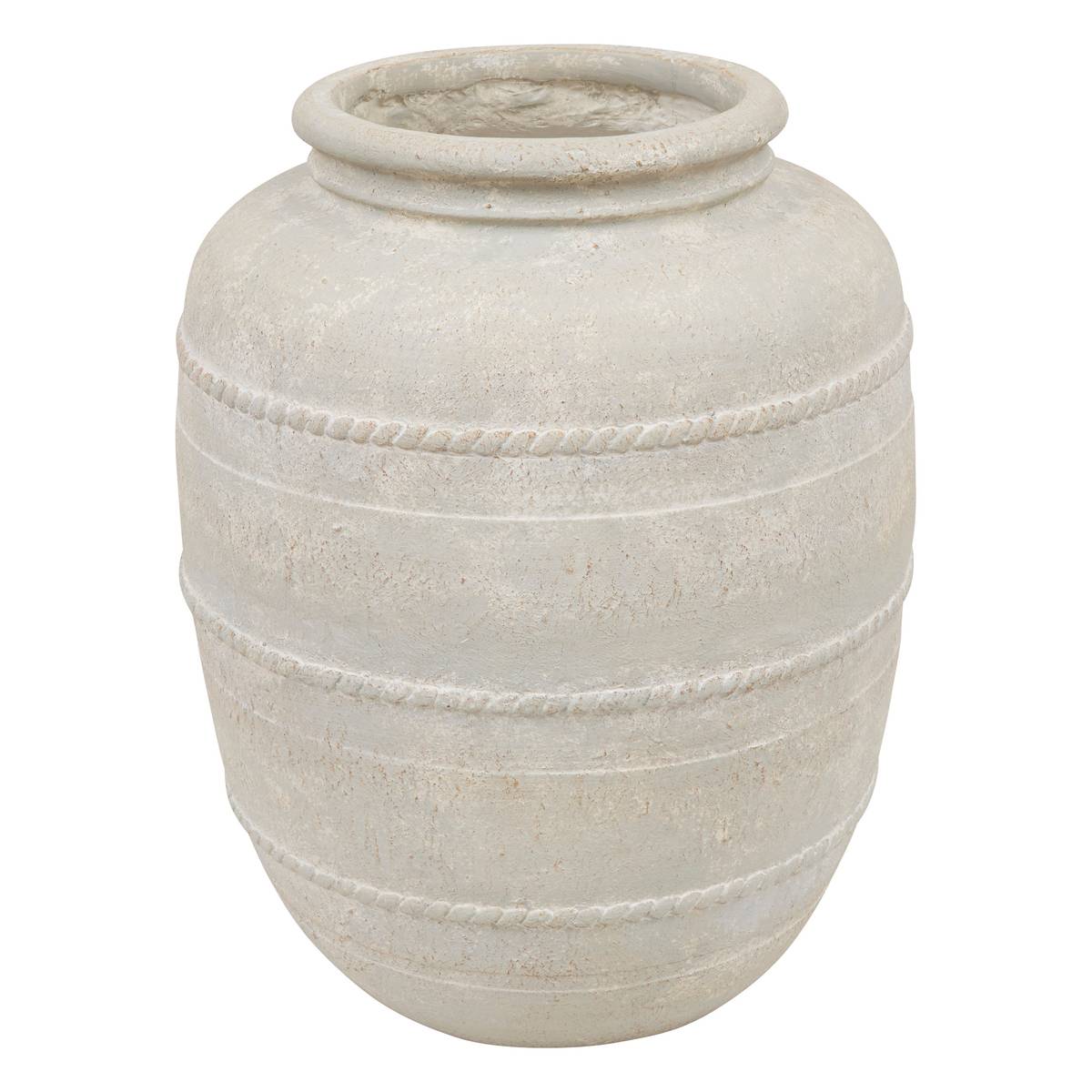 "Romia" Jar White, H.46 cm