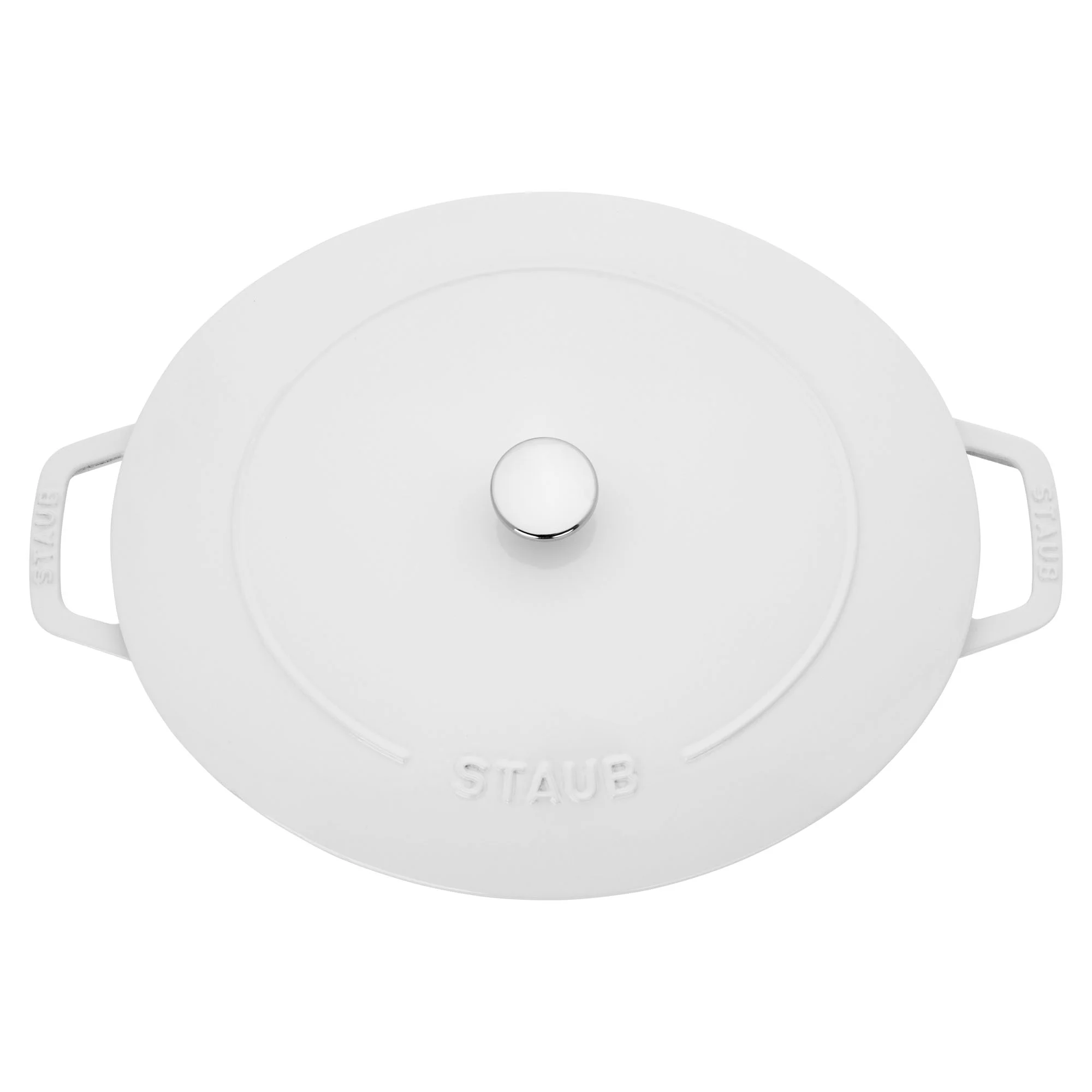 Staub Cast Iron 6.25-qt Shallow Oval Dutch Oven - Citron - Image 39