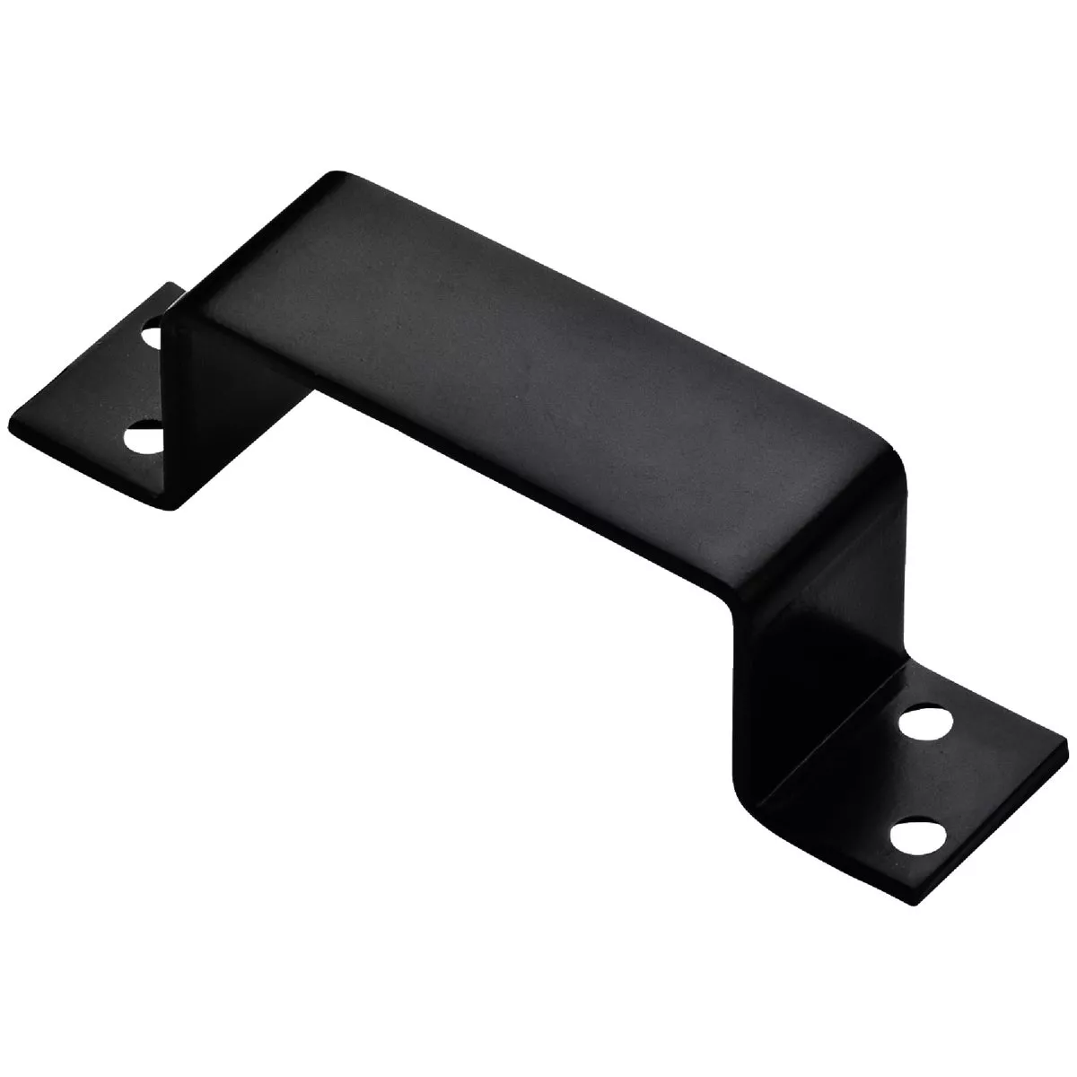 National Hardware Black Heavy Duty Closed Bar Holder