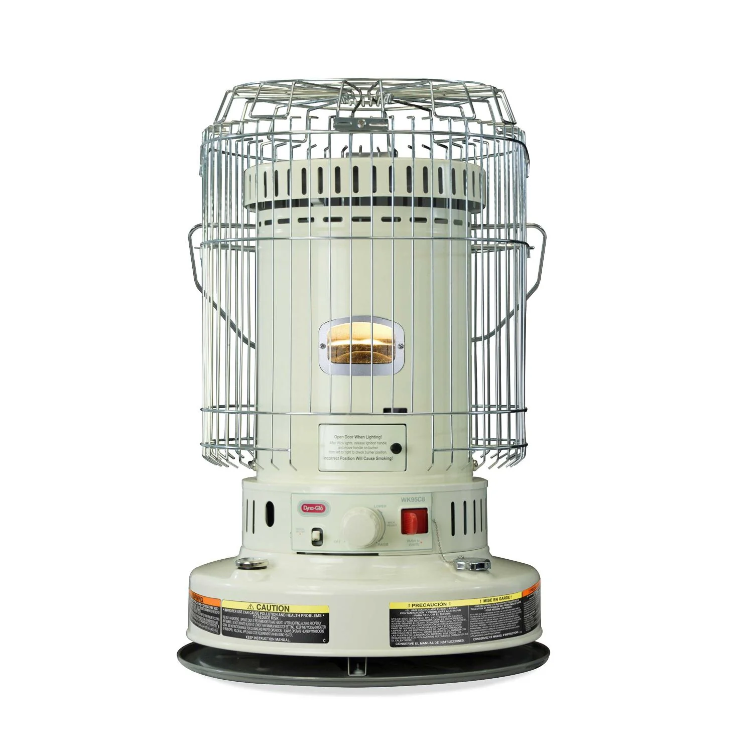 Dyna-glo Indoor Kerosene Convection Heater, 23,800 BTU - WK95C8