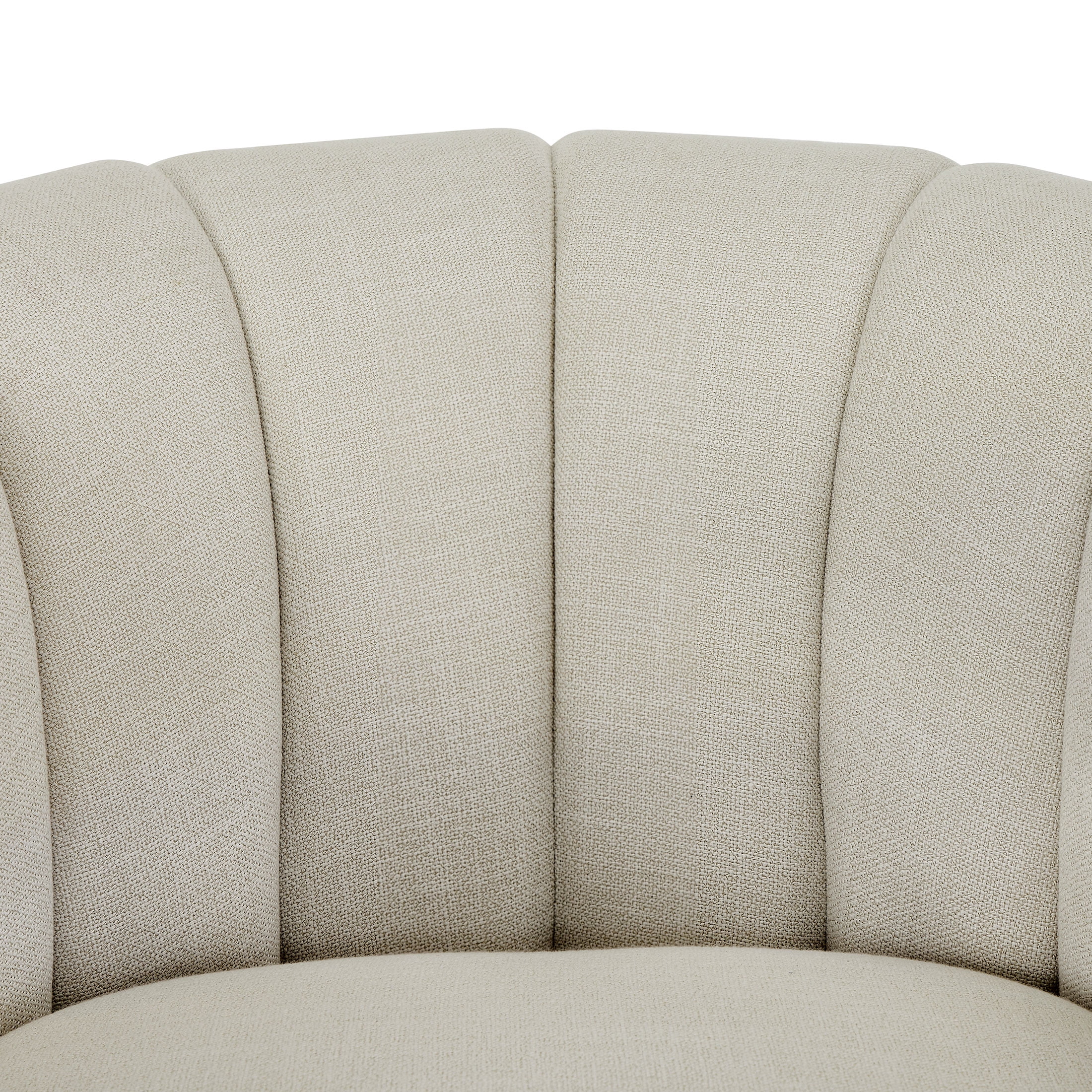 Better Homes & Gardens Lillian Accent Swivel Chair, Cream Linen - Image 8