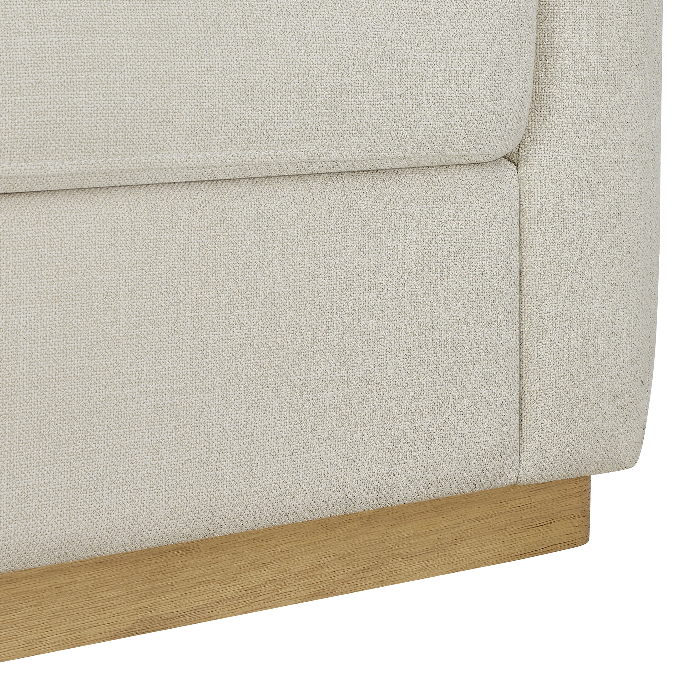 Better Homes & Gardens Lillian Accent Swivel Chair, Cream Linen - Image 9