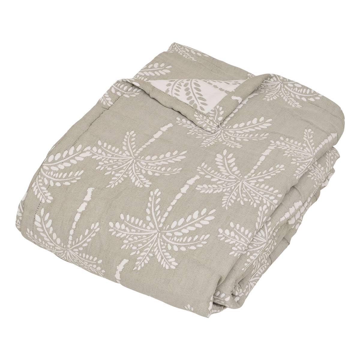 Bedspread "Nuvia" Celadon Green, 260x240 cm