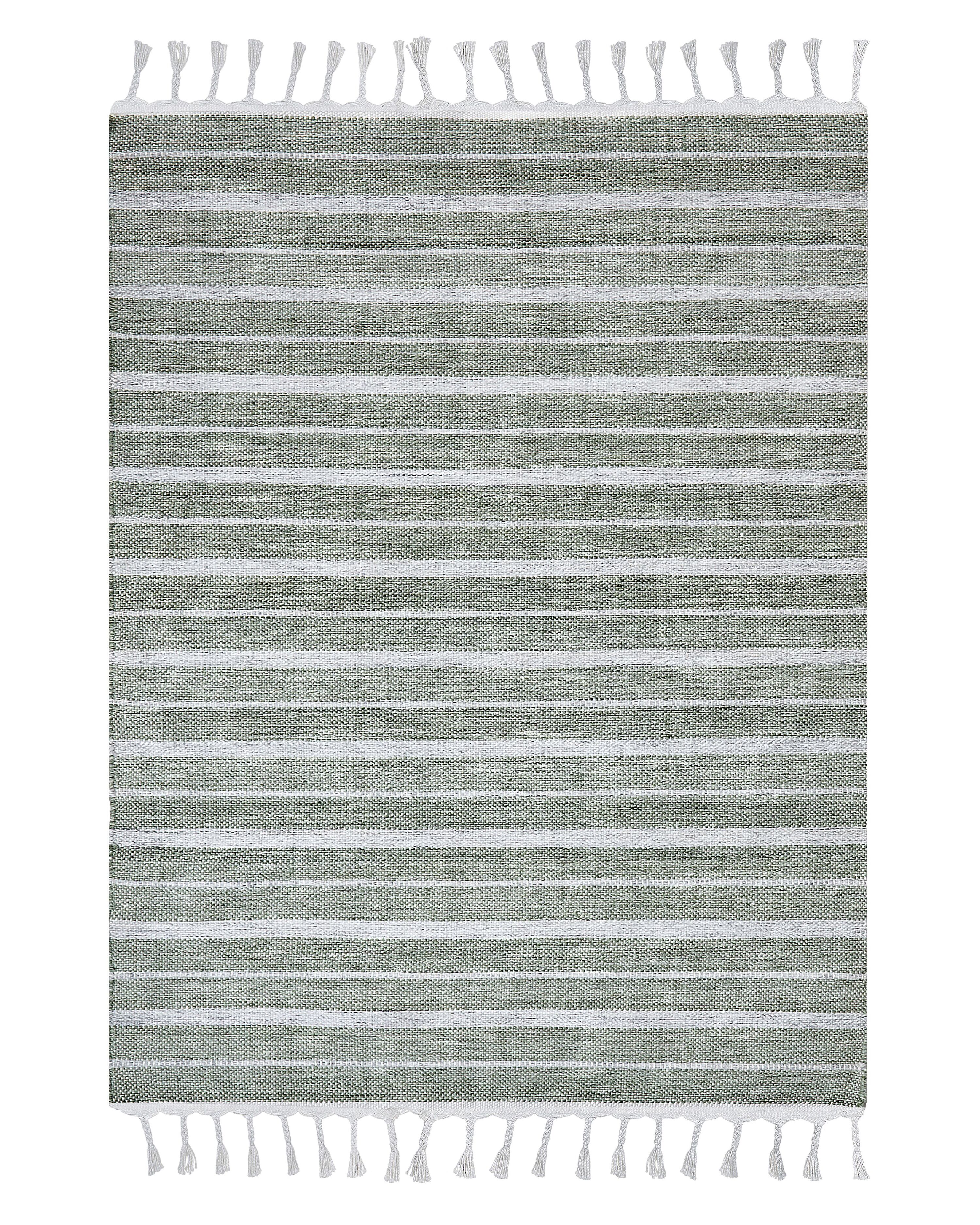 Rug BADEMLI Dark Green 140 x 200 cm