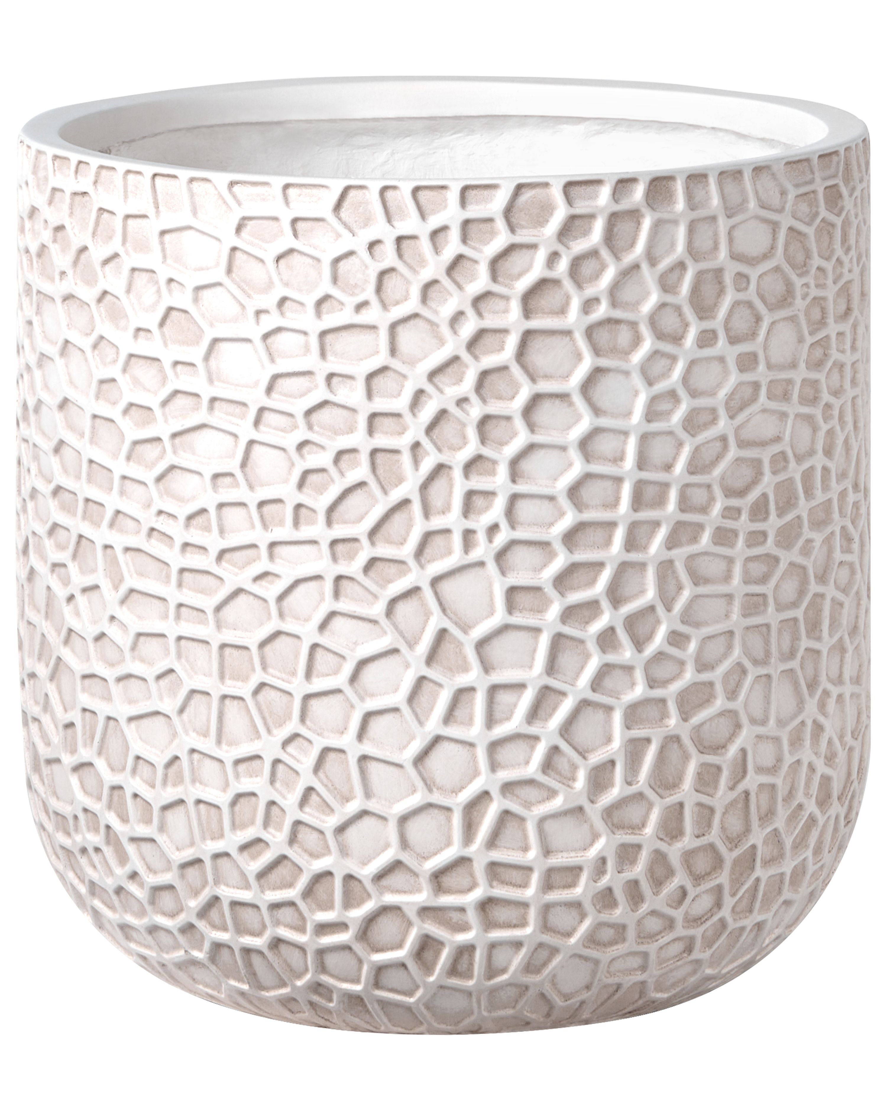 Plant Pot YUHUA 43 cm Light Beige