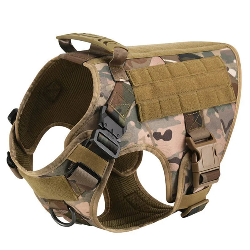 GuardPaw | Tactisch Hondharnas en Leash Set