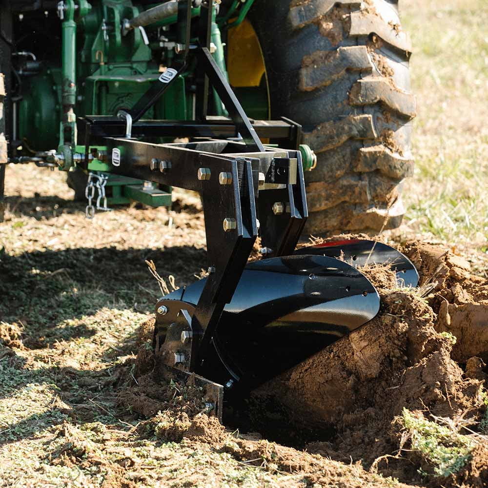 Titan Attachments 3 Point 21" Double Bottom Moldboard Turn Plow Fits Category 1 Tractors, Tow-Behind Dual Turning Plow Rotates Soil to Aerate, Tillage, Soil Prep - Image 5