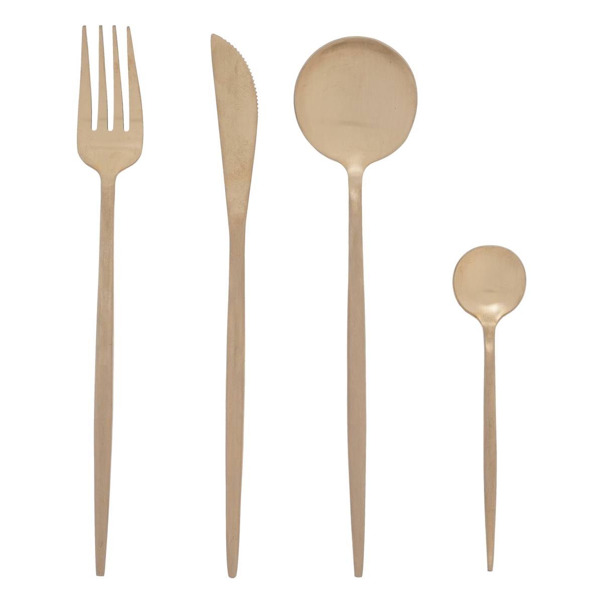 24-piece cutlery set "Ida" Gold