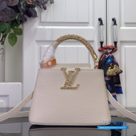 LV Capucines Mini (Taurillon Leather with Jewel-Encrusted Ha1:1High-quality replica