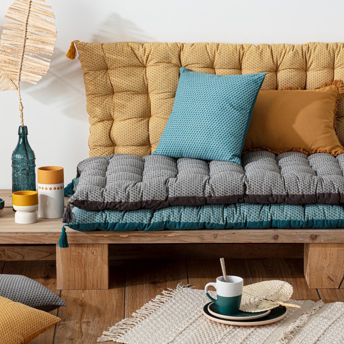 Floor mat "Otto" Grey, 60x120 cm