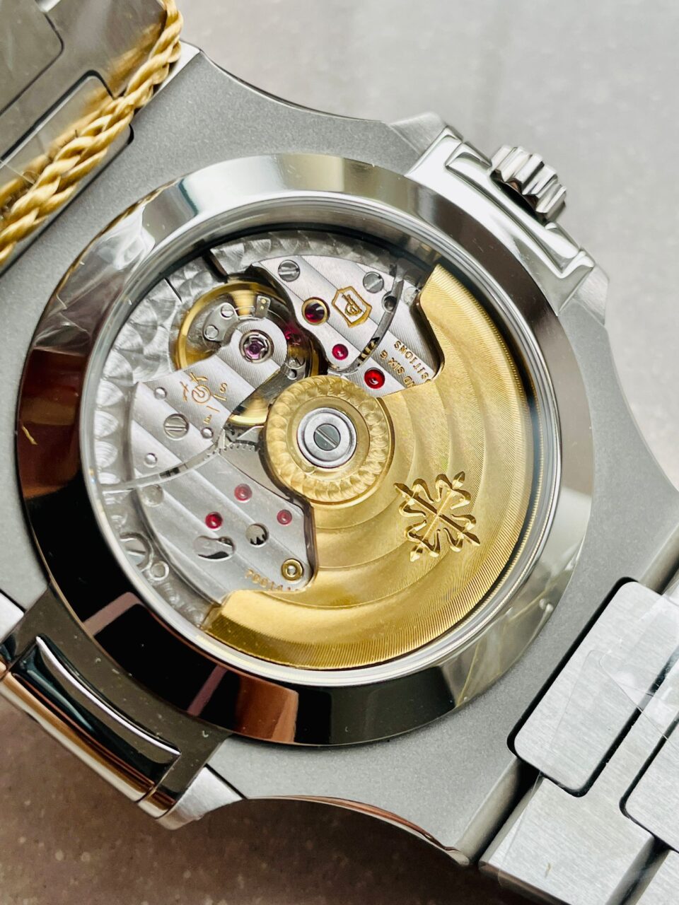 Replica PATEK PHILIPPENautilus 5726 Full Function Moonphase PPF 1:1 Best Blue Dial A324 - Top club