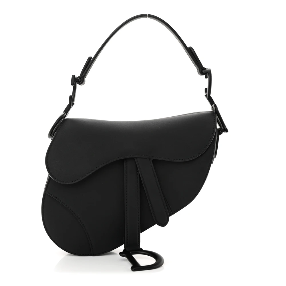 Mirror Quality Replica Dior Saddle Bag in Ultra Matte Black