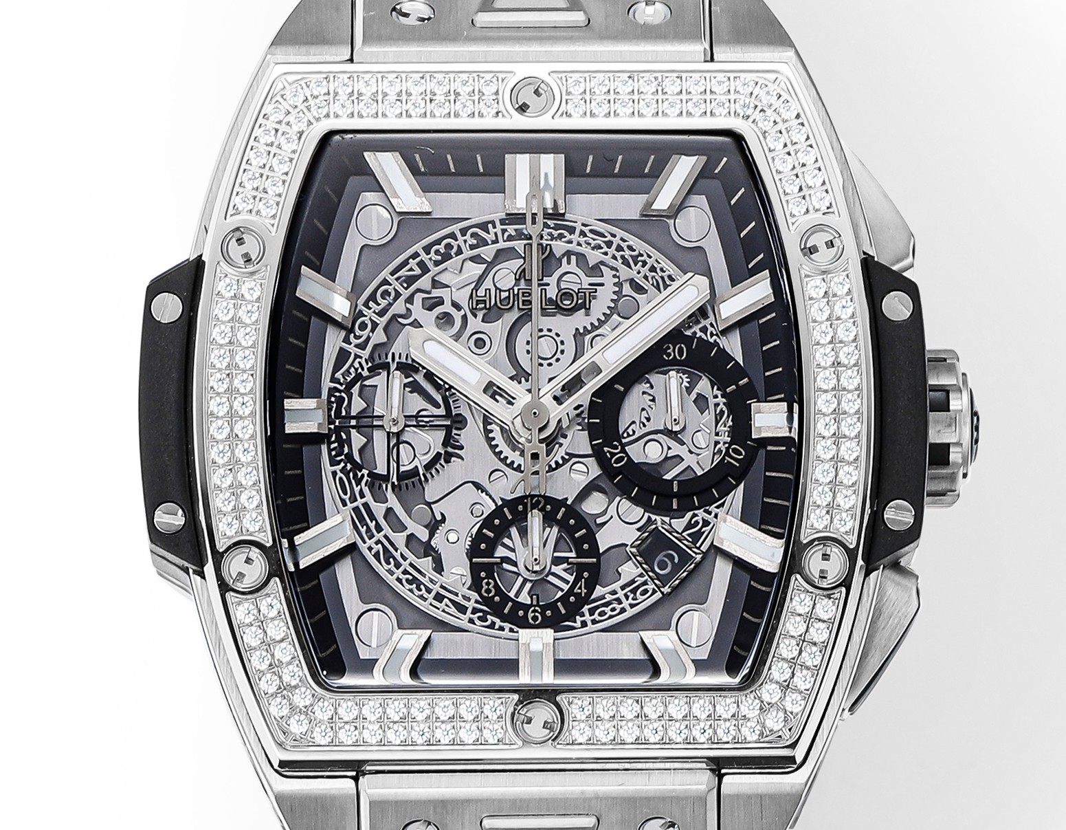 Hublot Spirit of Big Bang Textured Rubber Strap(1:1 replica) - Top club