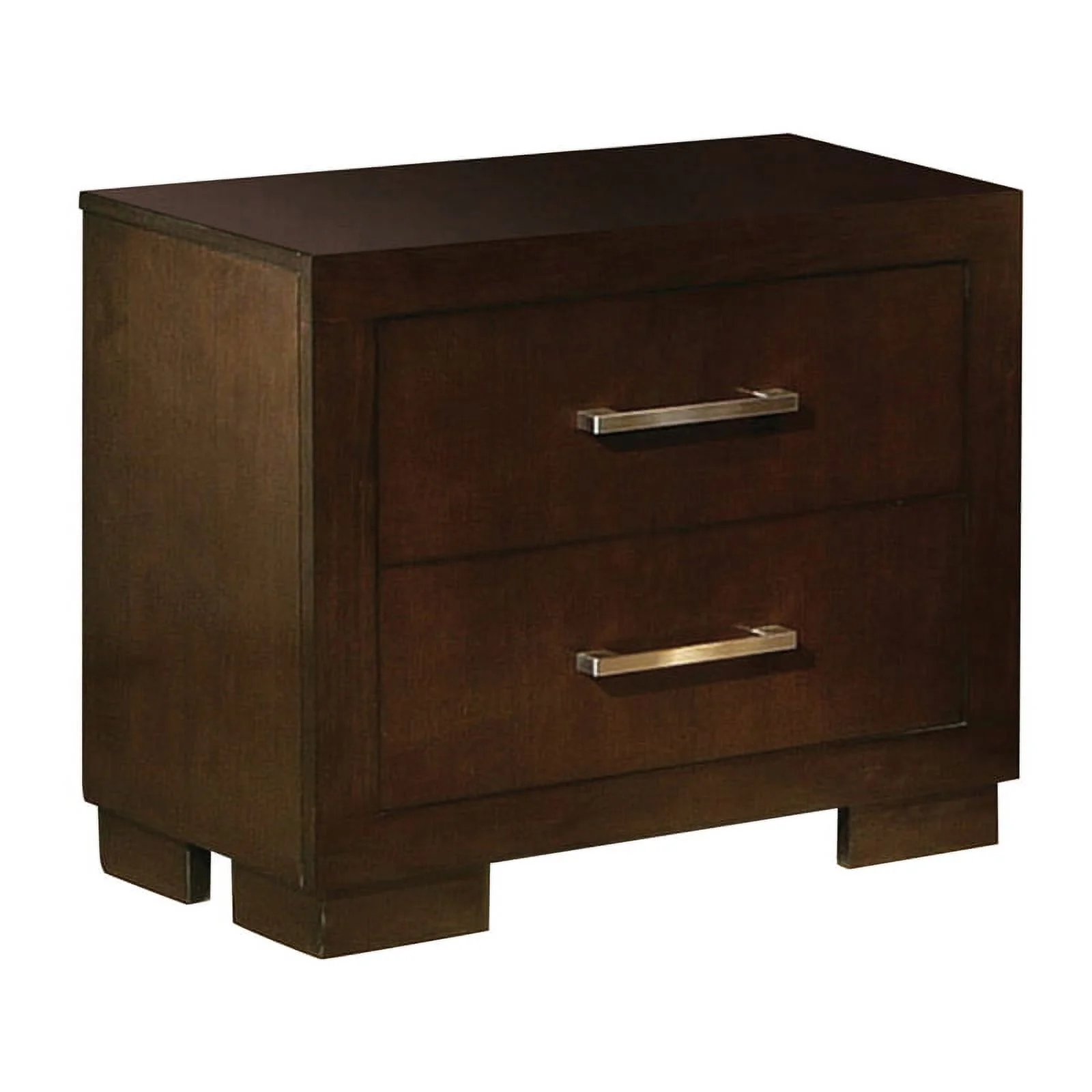 Jessica Bedroom Set with Nightstand Panels Cappuccino - Image 7