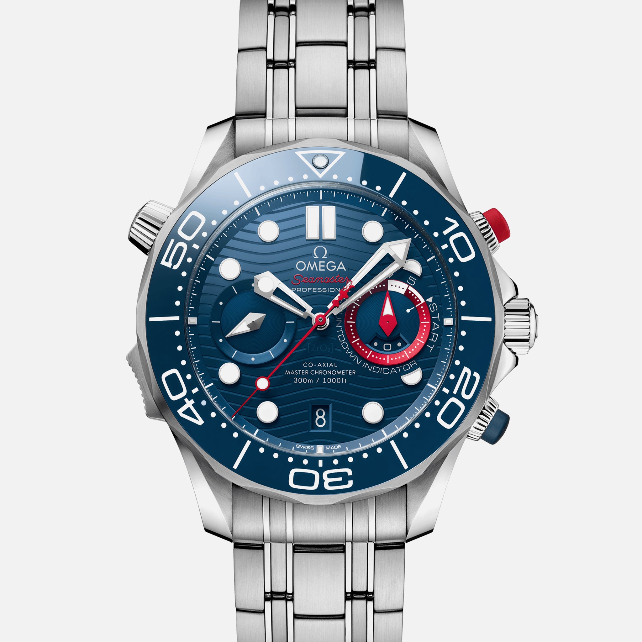 Seamaster Diver 300M Co-Axial Master Chronometer Chronograph 44mm America's Cup 2021(1:1 replica) - Top club