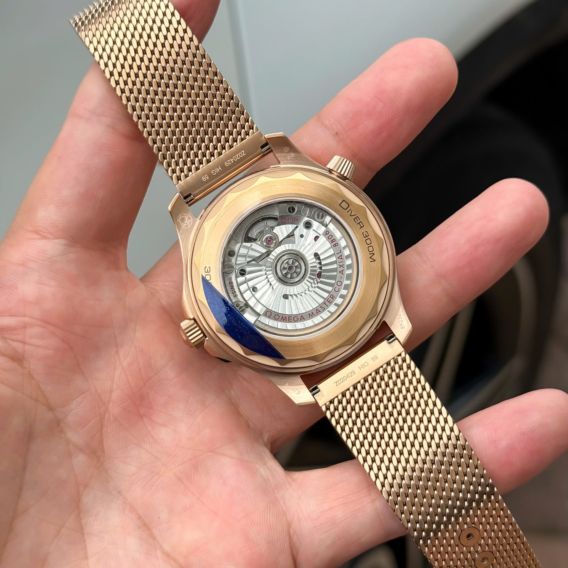 Omega Replica 11 Watch Seamaster Diver 300M Bronze Gold VS Factory 42mm - Top club