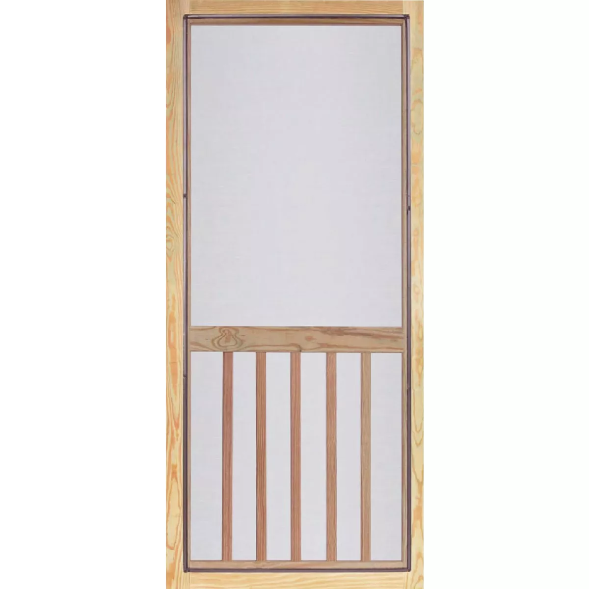 Screen Tight Timberline 36 In. W x 81 In. H x 1 In. Thick Pressure Treated Wood Screen Door