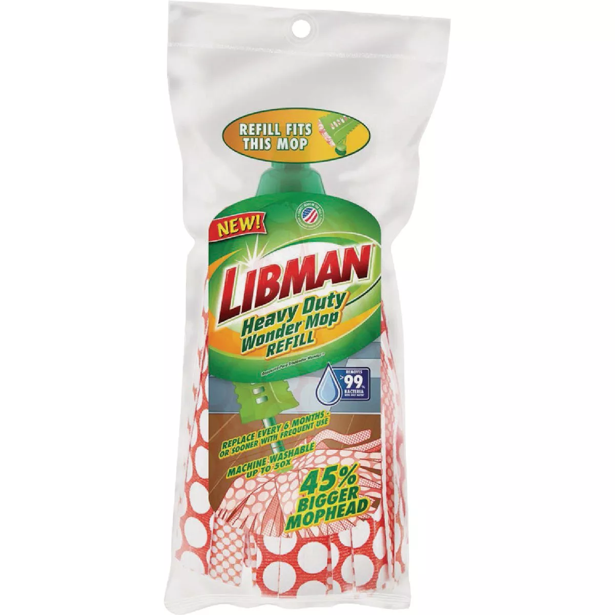 Libman Heavy-Duty Wonder Mop Head Refill