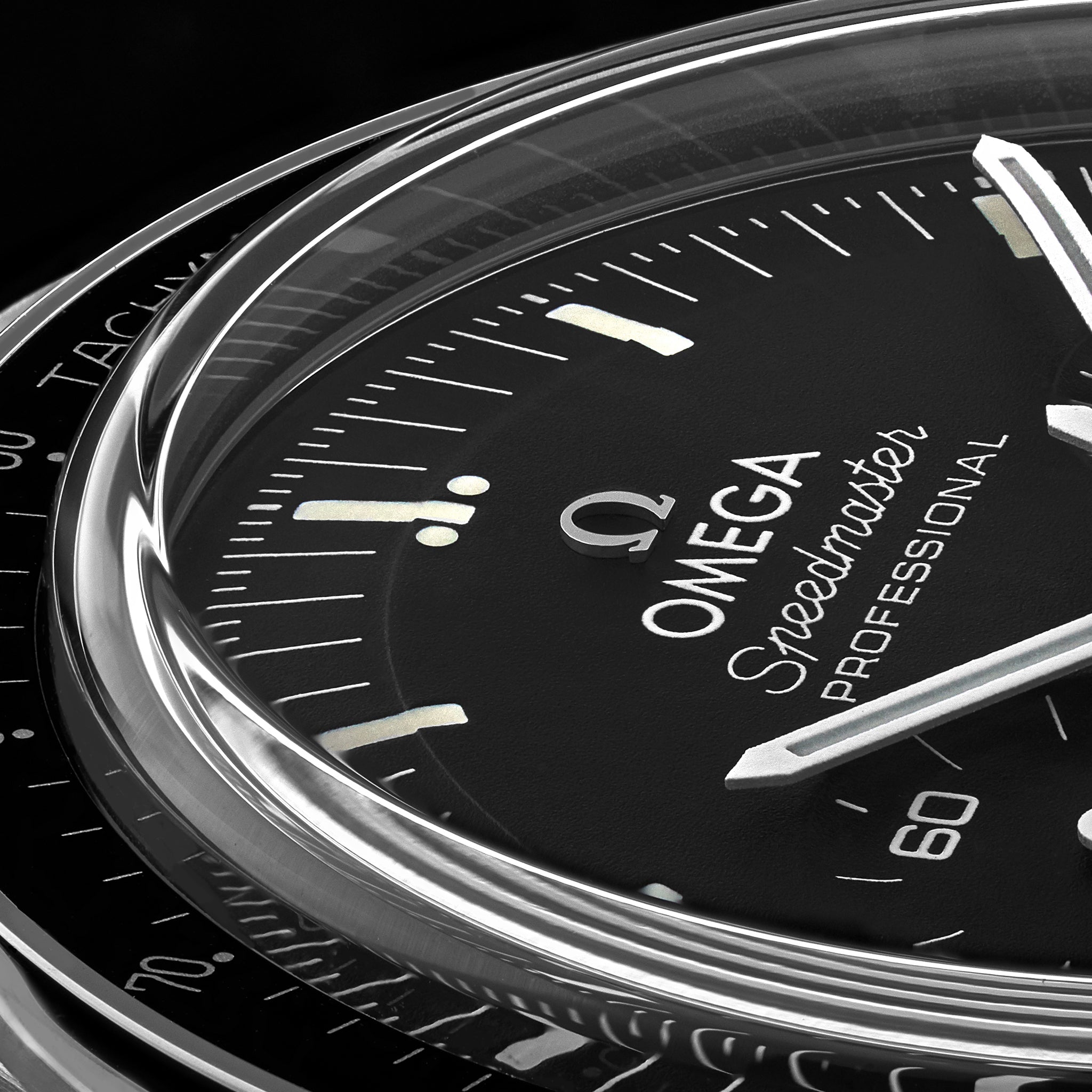 Speedmaster Moonwatch Professional Co-Axial Master Chronometer Chronograph 42mm Hesalite Crystal On Bracelet With Caliber 3861(1:1 replica) - Top club