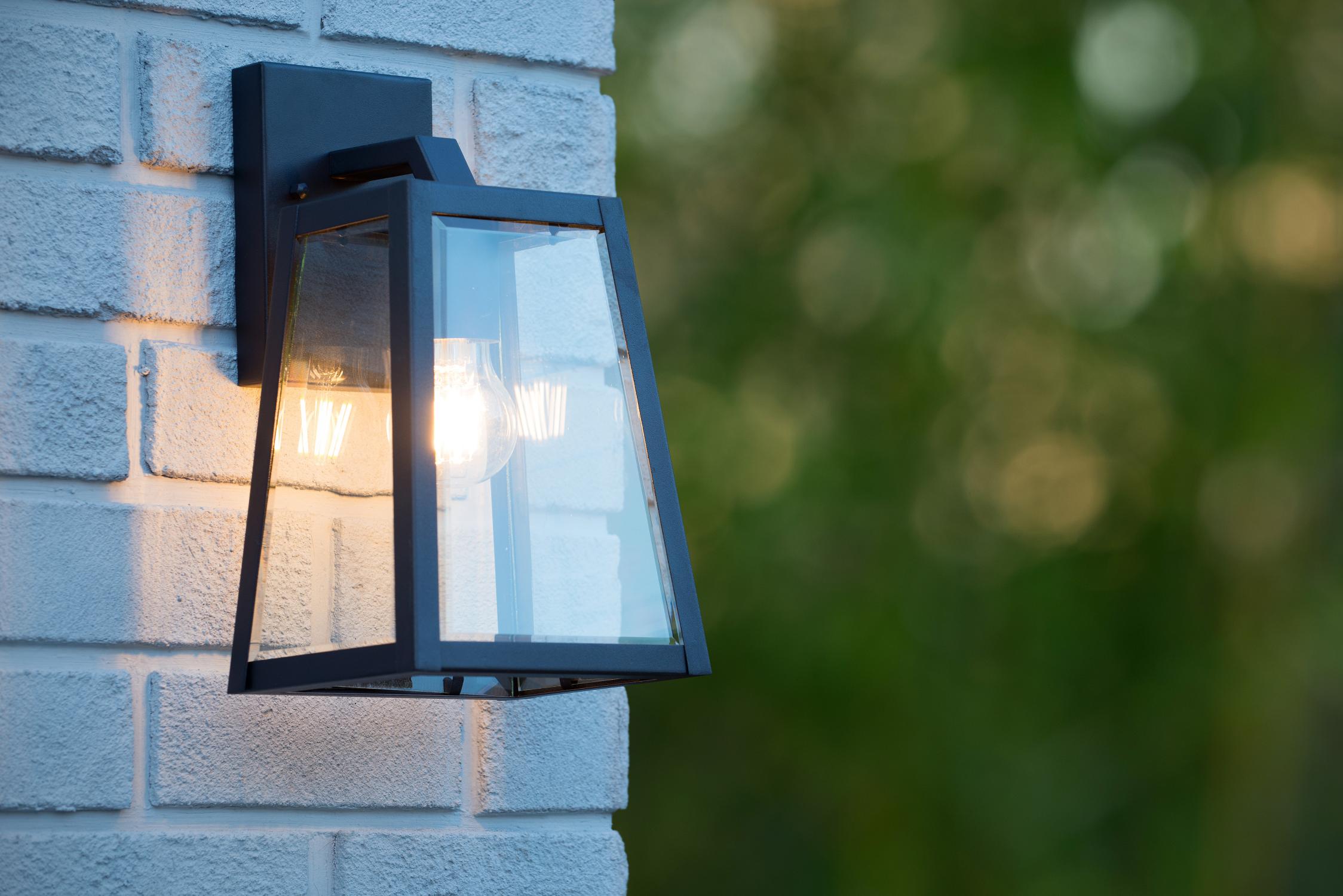 Lucide MATSLOT Wandlamp - Zwart
