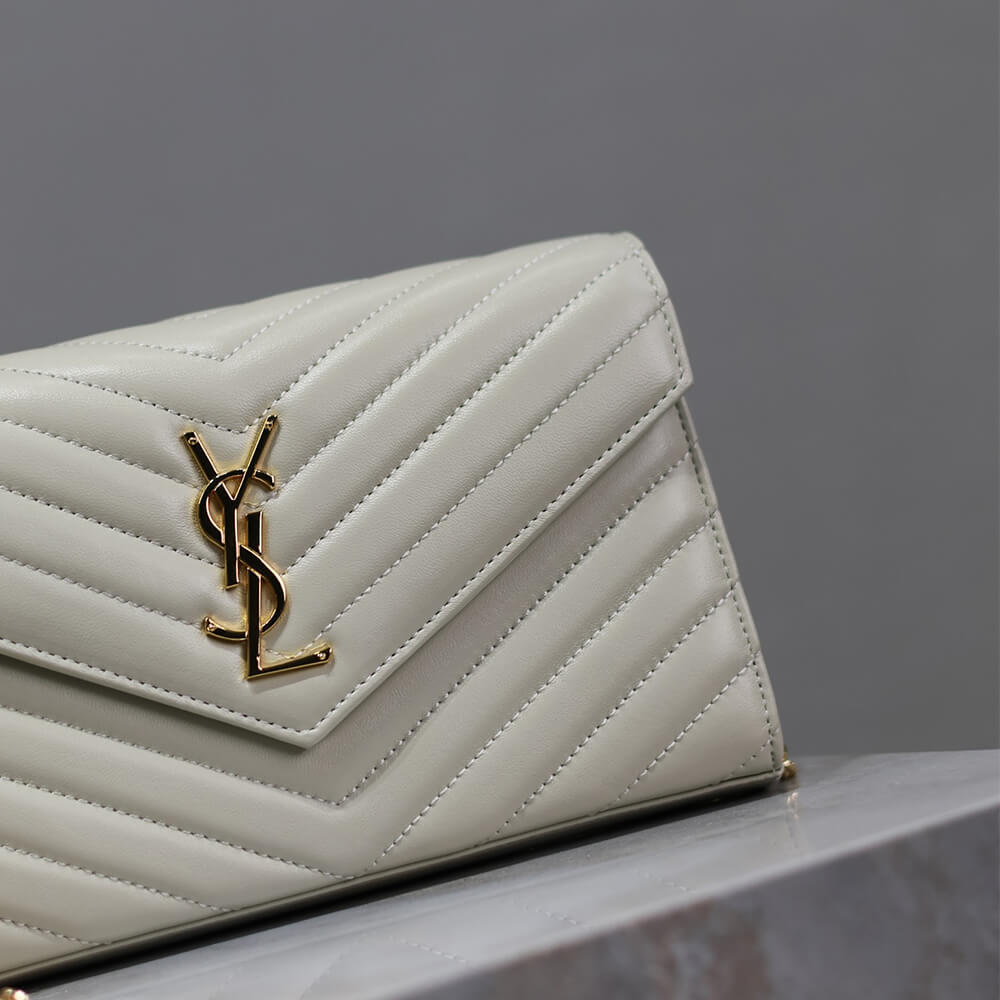 YSL Cassandre Chain Wallet Bag in Lambskin1:1High-quality replica