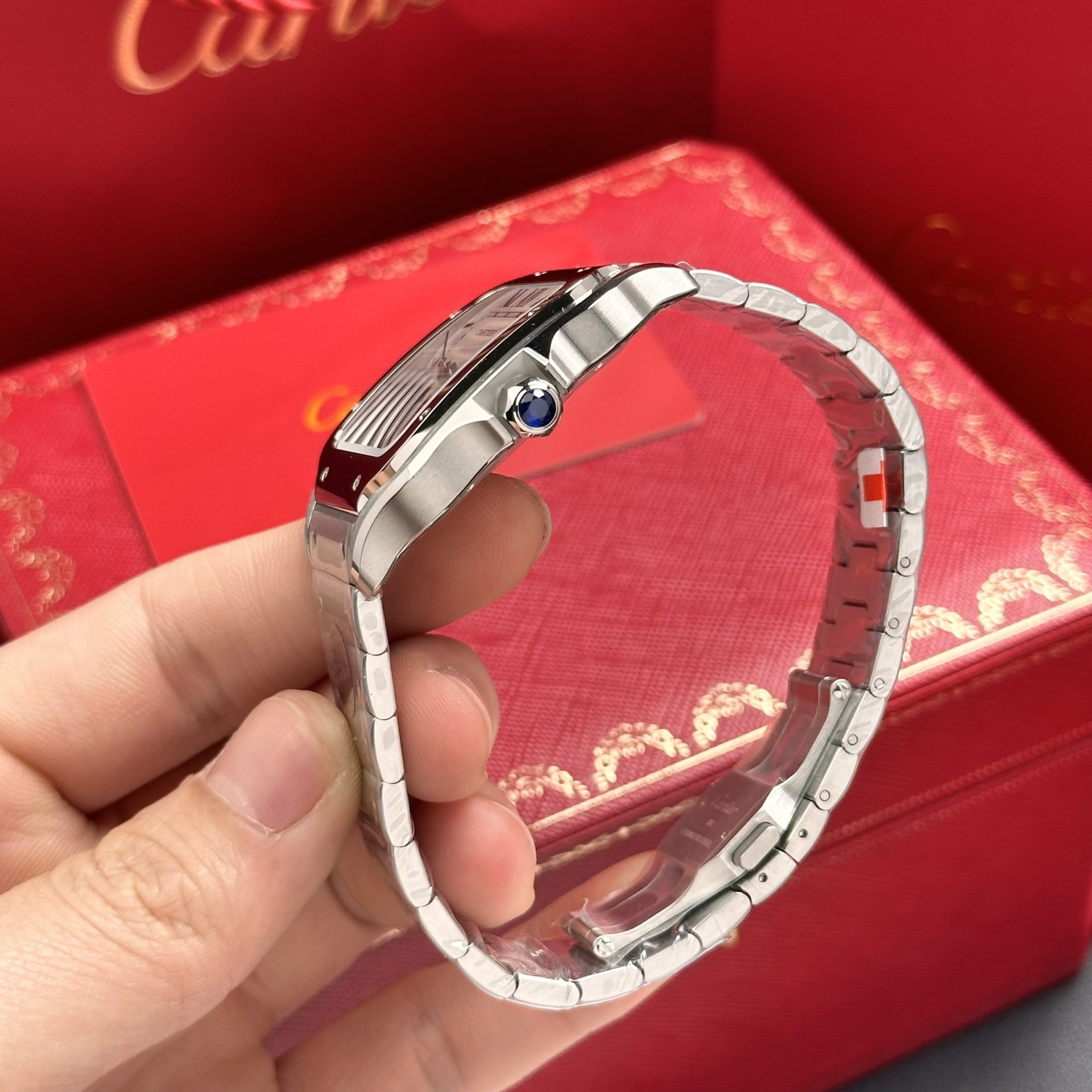 Cartier Replica 1:1 Watch Santos de Cartier WSSA0018 BV Factory 39.8mm - Top club
