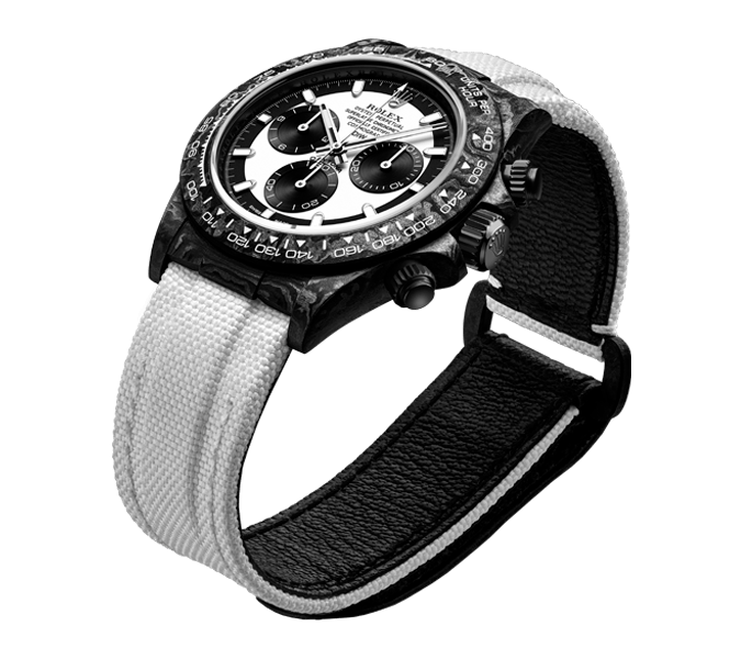 ROLEX Diw Daytona carbon cream 40mm oyster black(1:1 replica) - Elite Watch Atelier