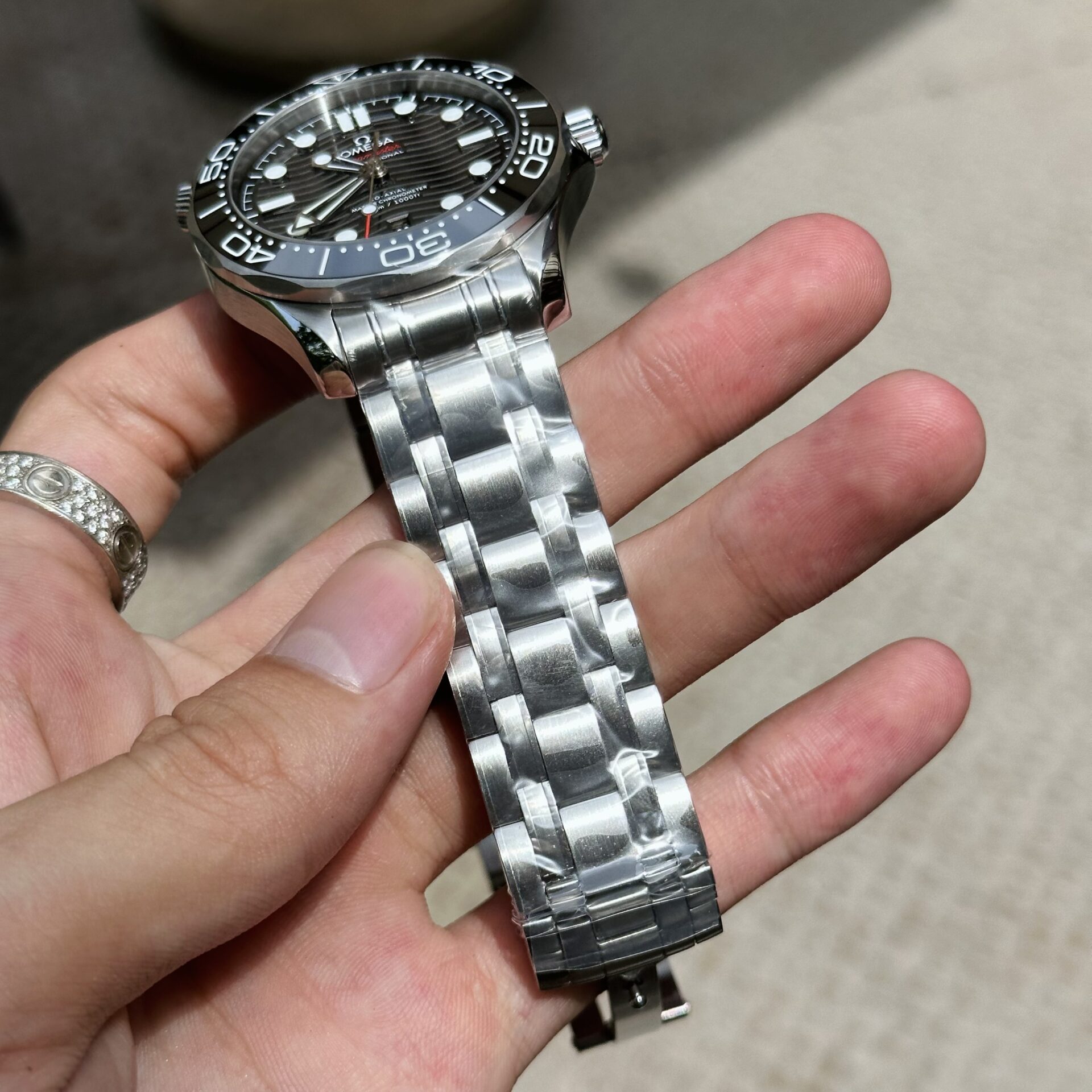 Omega Replica 1:1 Watch Seamaster Black Dial Full Set VS Factory 42mm - Top club
