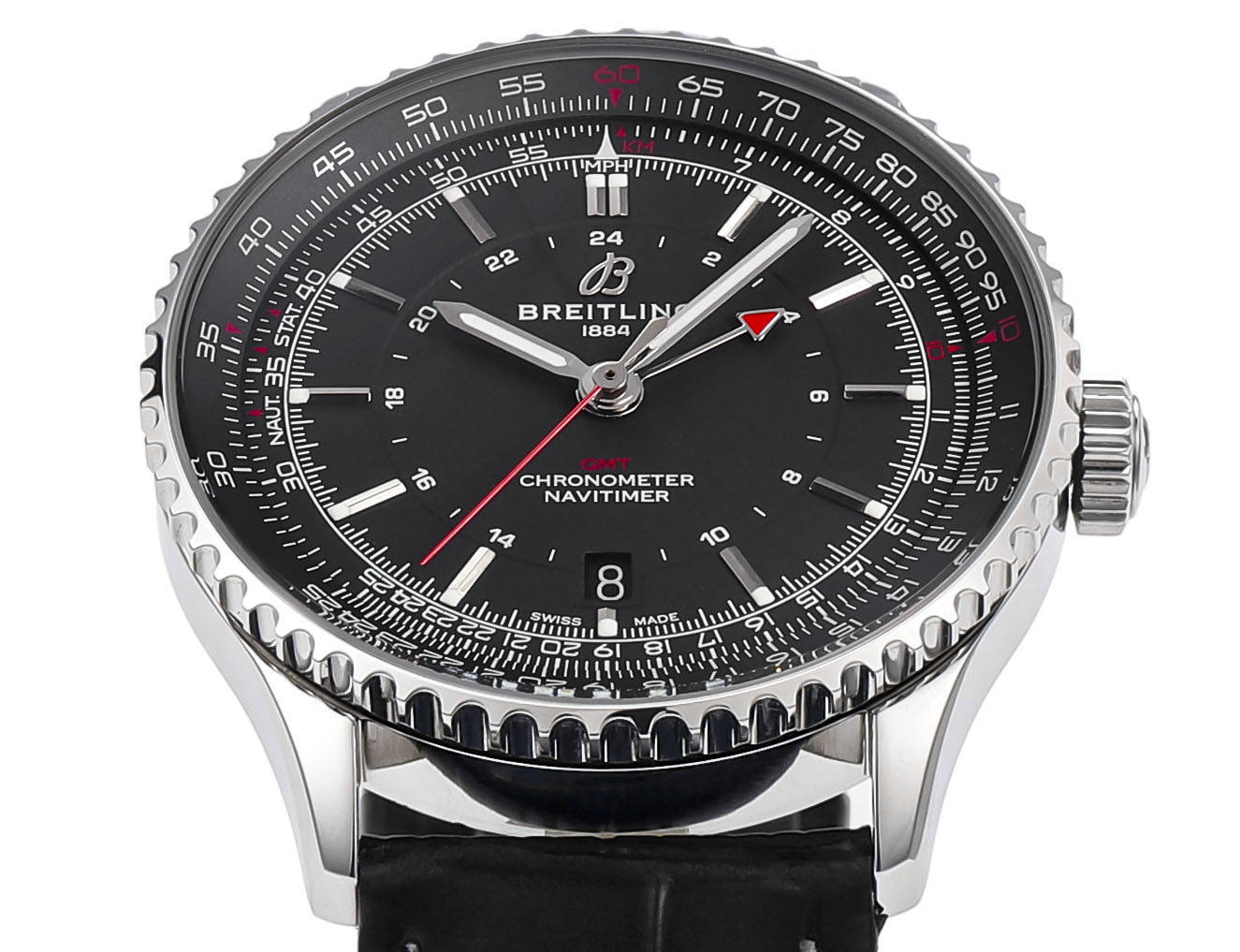 Breitling Navitimer Automatic GMT 41mm Mens Watch(1:1 replica) - Top club