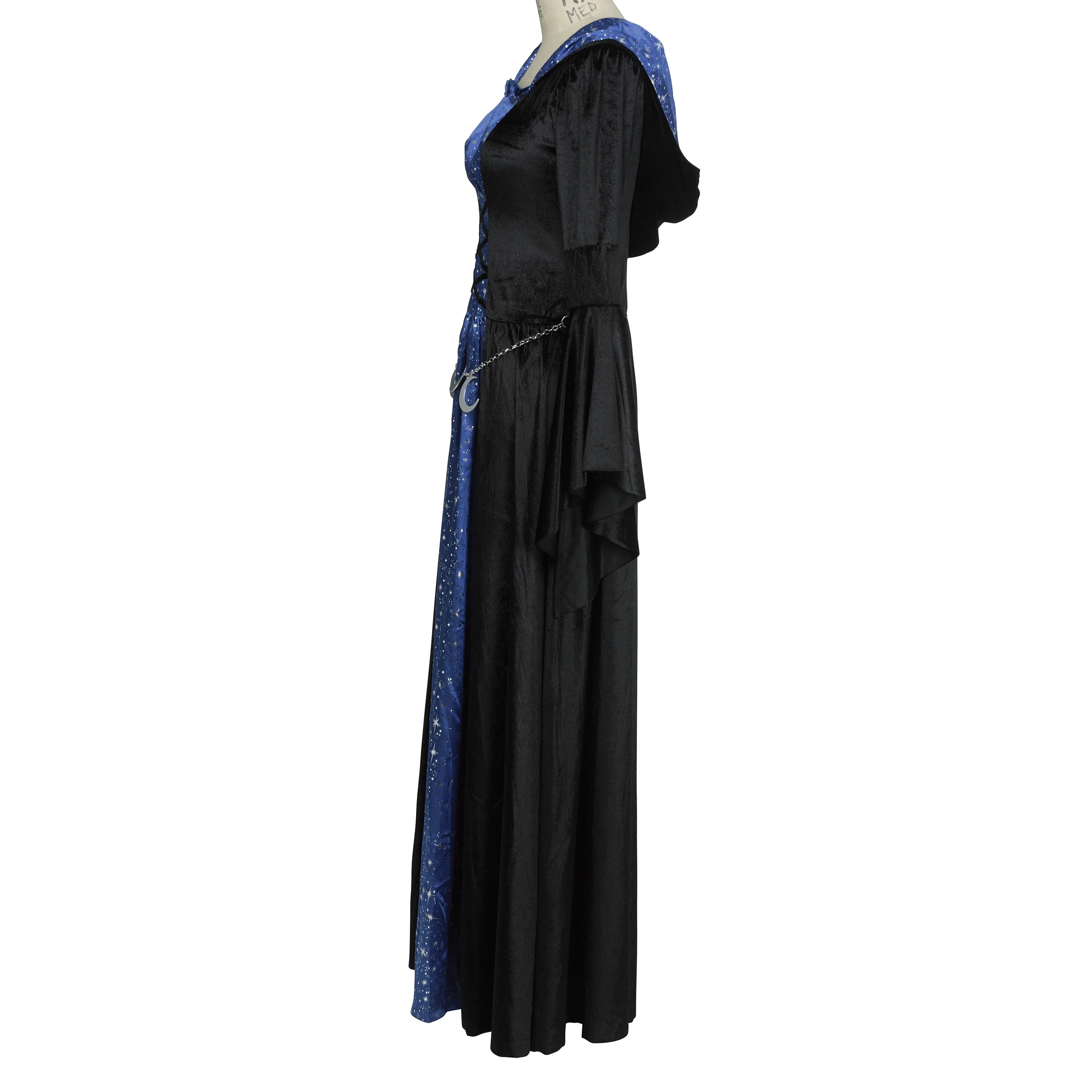 Midnight Sorceress Halloween Costume for Adults, by Way to Celebrate - Image 5 Midnight Sorceress Halloween Costume for Adults, by Way to Celebrate - Image 5