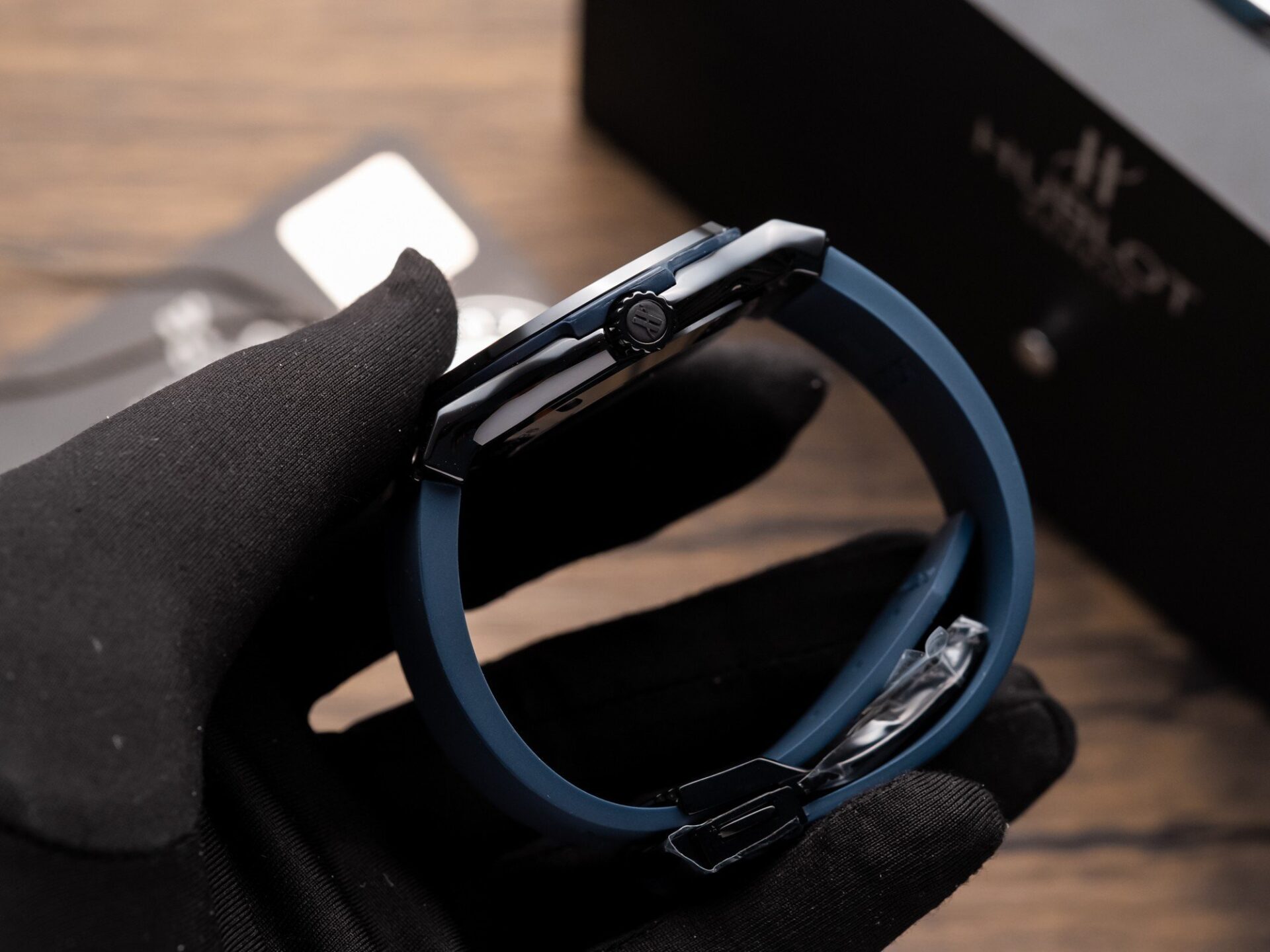 Hublot Classic Fusion Ceramic Blue Dial Rubber Strap GS Factory 42mm - Top club