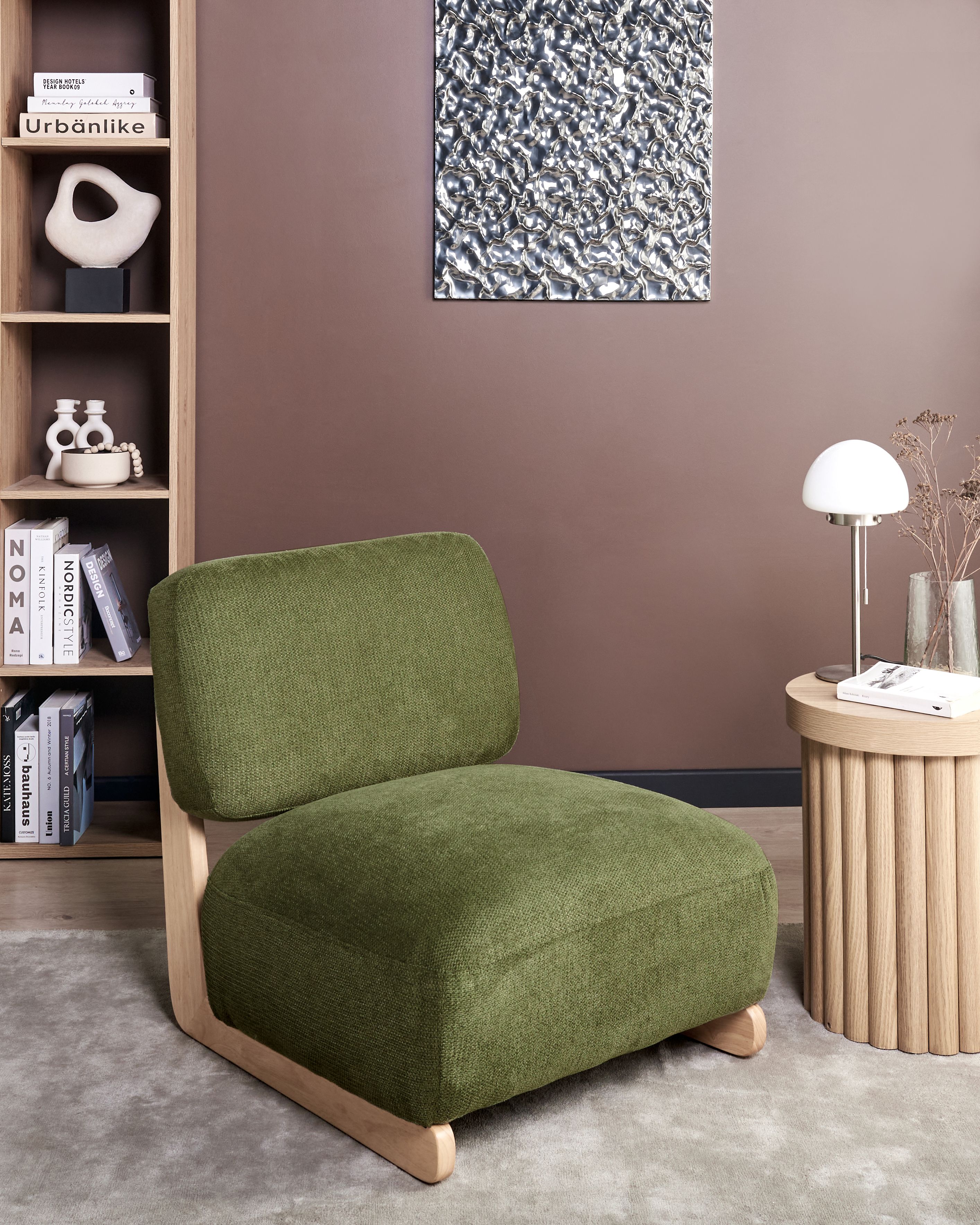 Armchair KOKKOLA Fabric Green
